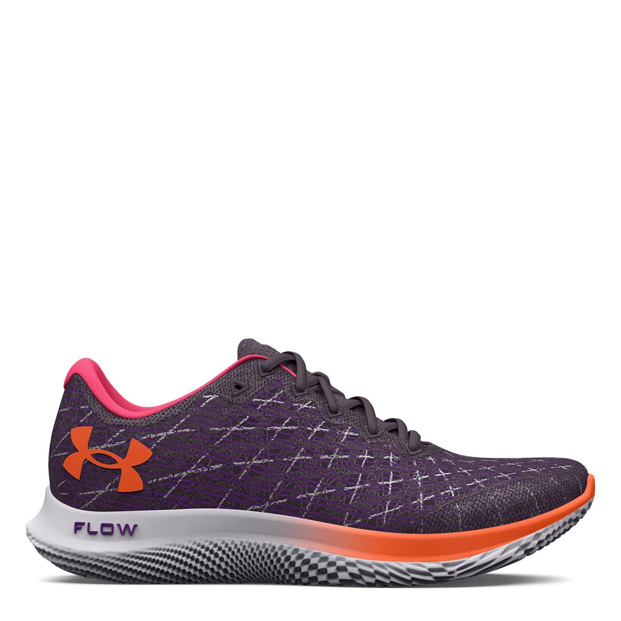 Under Armour Women's Flow Vel Wind Fast Neutral Road Running Shoes - Purple - 4.5 (38)