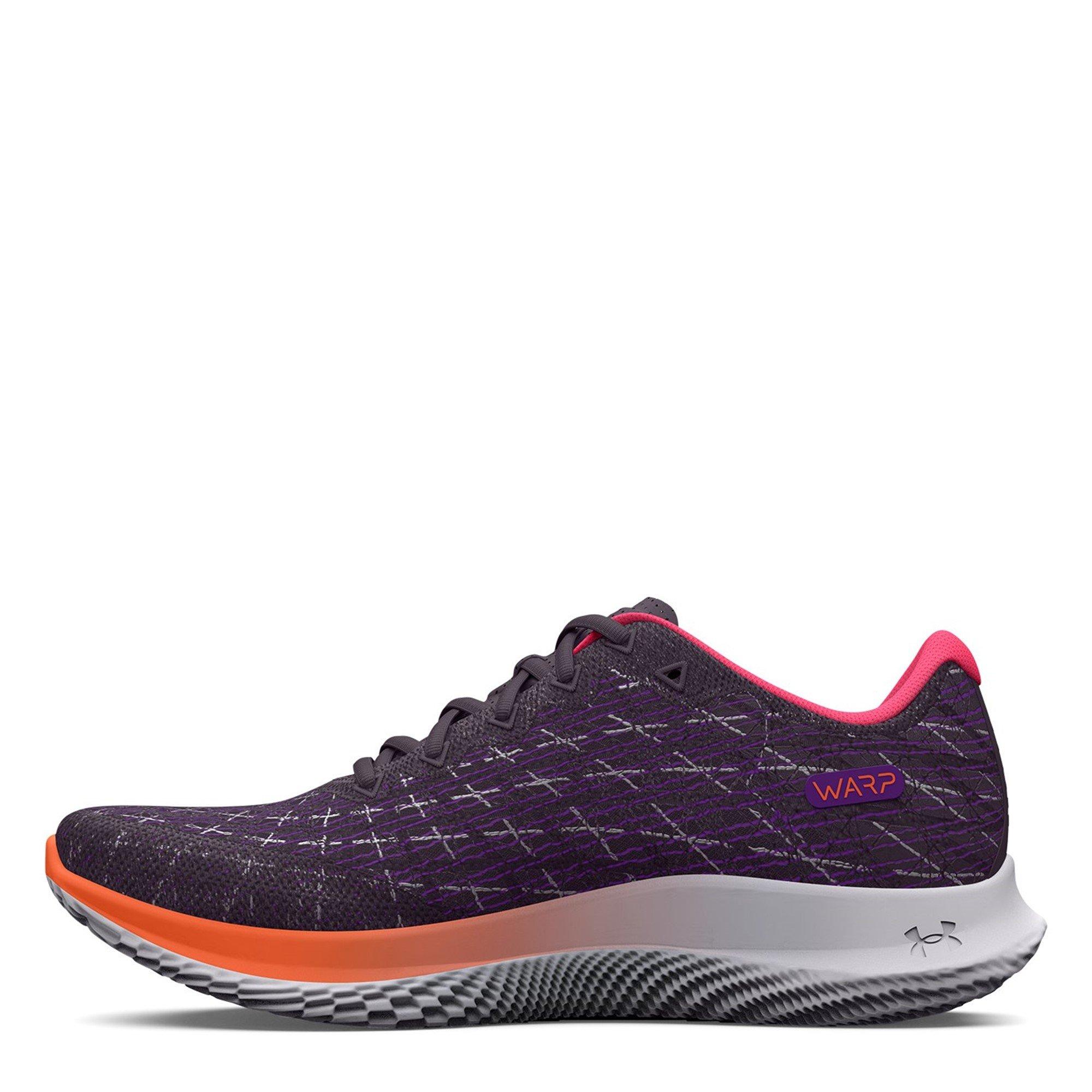 Purple - Under Armour - Women's Flow Vel Wind Fast Neutral Road Running Shoes - 2