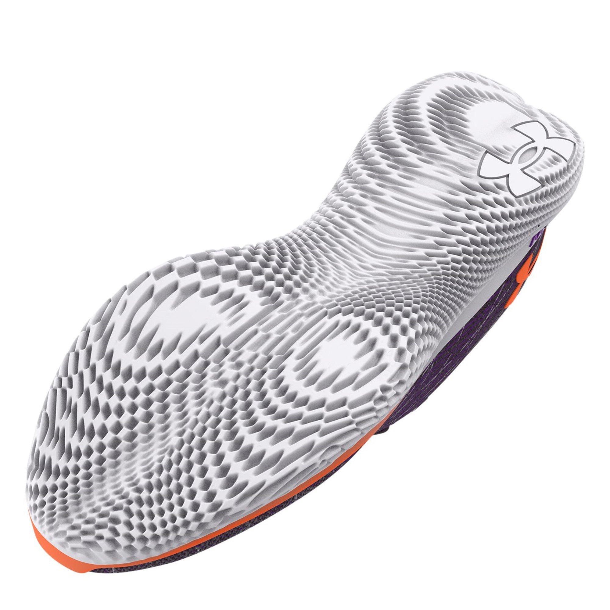 Purple - Under Armour - Women's Flow Vel Wind Fast Neutral Road Running Shoes - 3