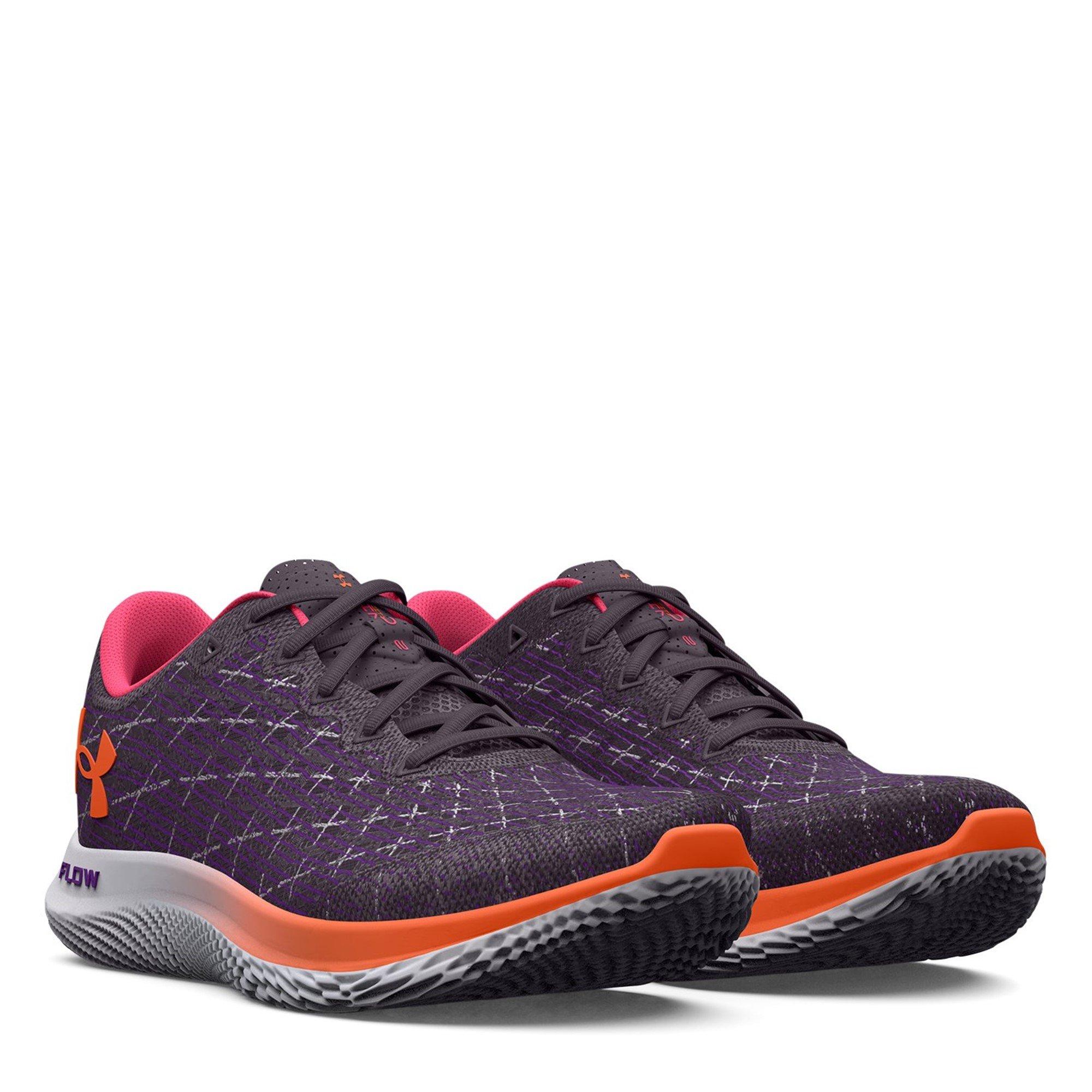 Purple - Under Armour - Women's Flow Vel Wind Fast Neutral Road Running Shoes - 5