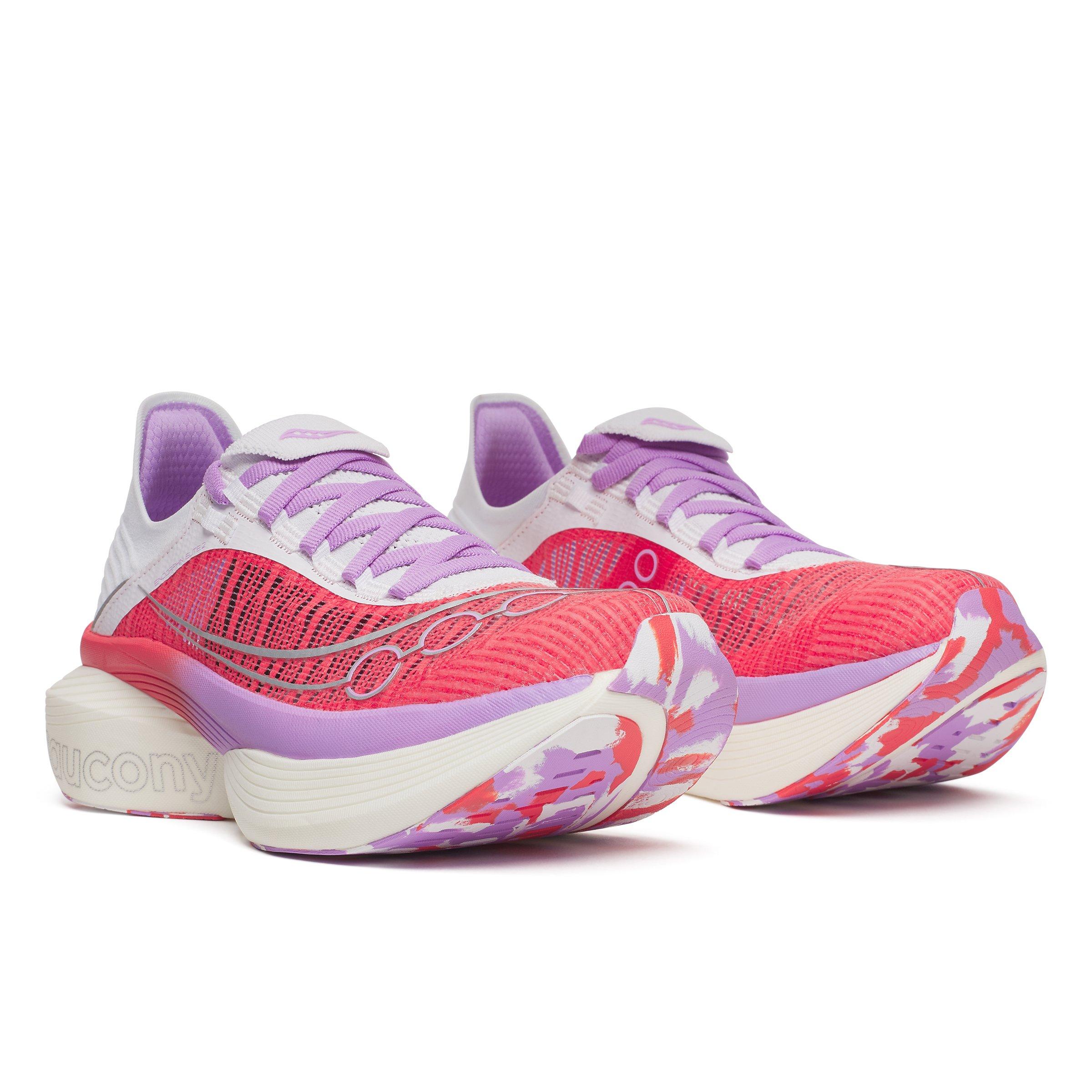 Koraal/Wit - Saucony - Endorphin Elite 2 Running Shoes Womens - 2
