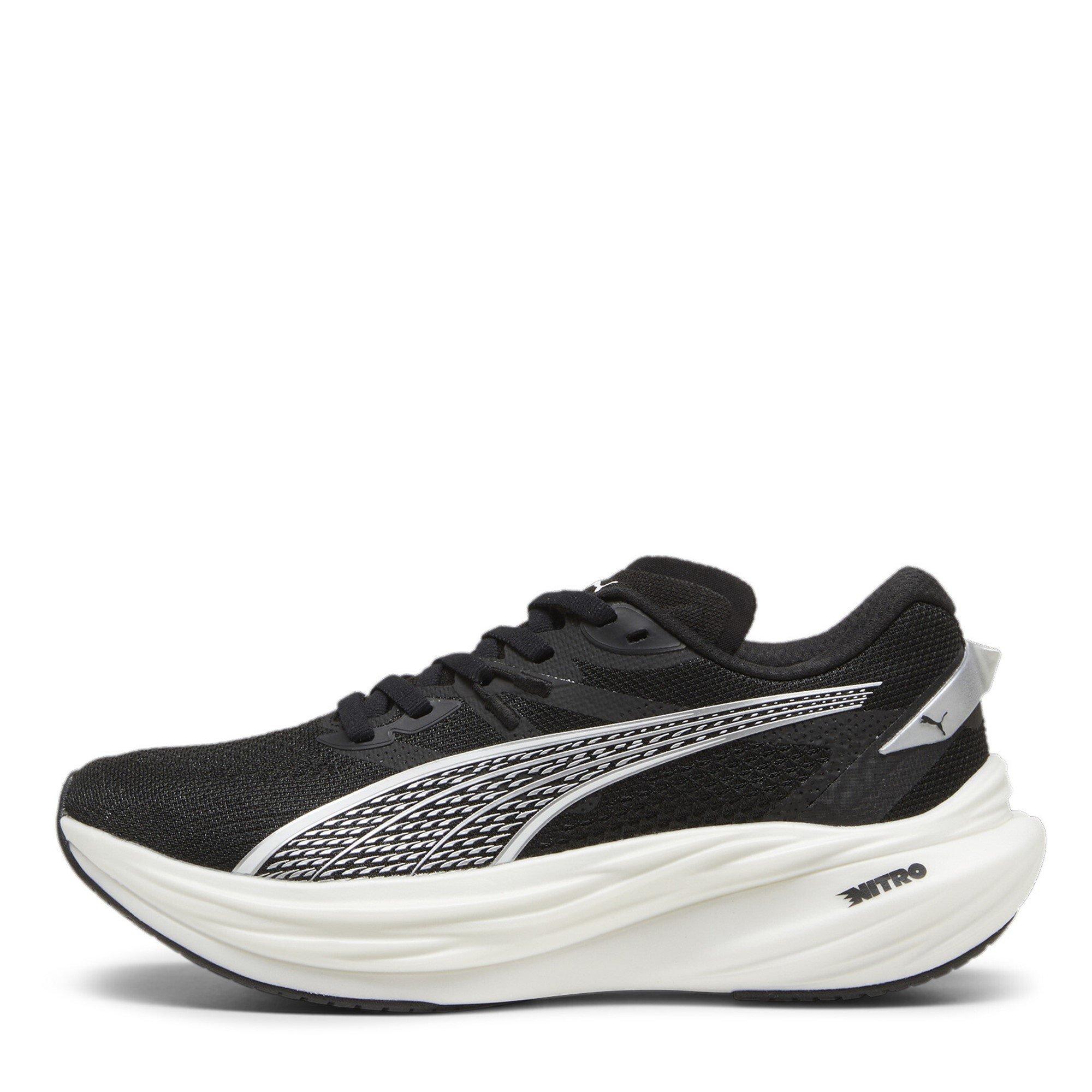 Sort/Hvid - Puma - Deviate Nitro 3 Fade Road Running Shoes Womens - 2