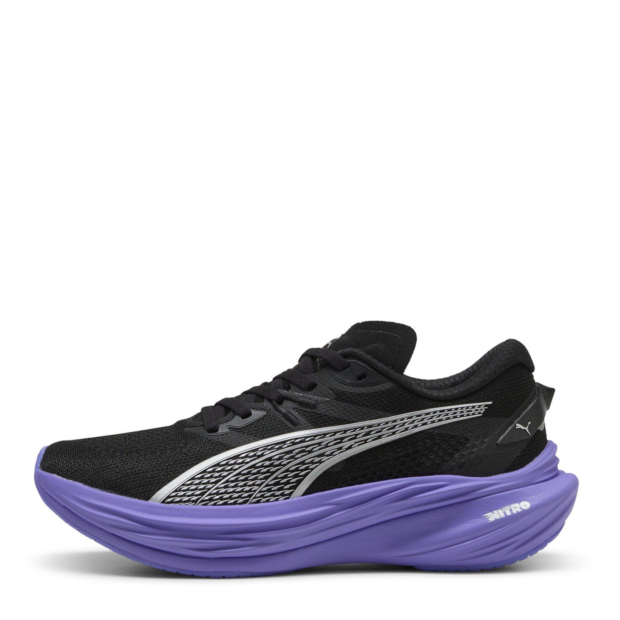 Black-Darkam - Puma - Deviate Nitro 3 Fade Road Running Shoes Womens - 2