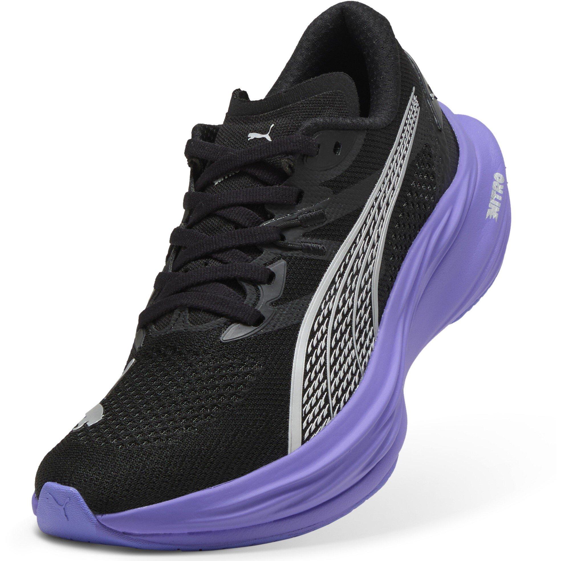 Black-Darkam - Puma - Deviate Nitro 3 Fade Road Running Shoes Womens - 6