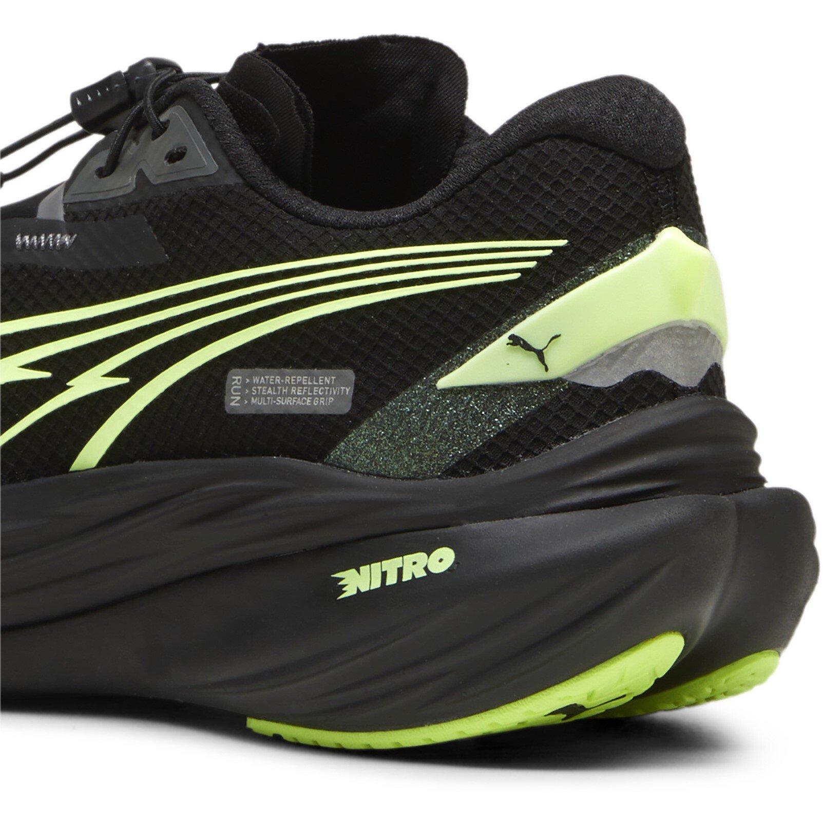 Schwarz/Galaktisch - Puma - Deviate Nitro Trail Running Shoes - 5