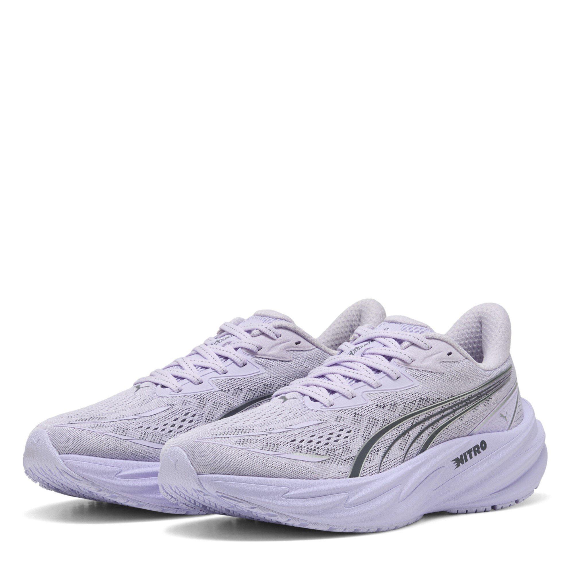 Puma Women's Velocity Nitro 5 Road Running Shoes - Light Lavender - 7 (40.5)