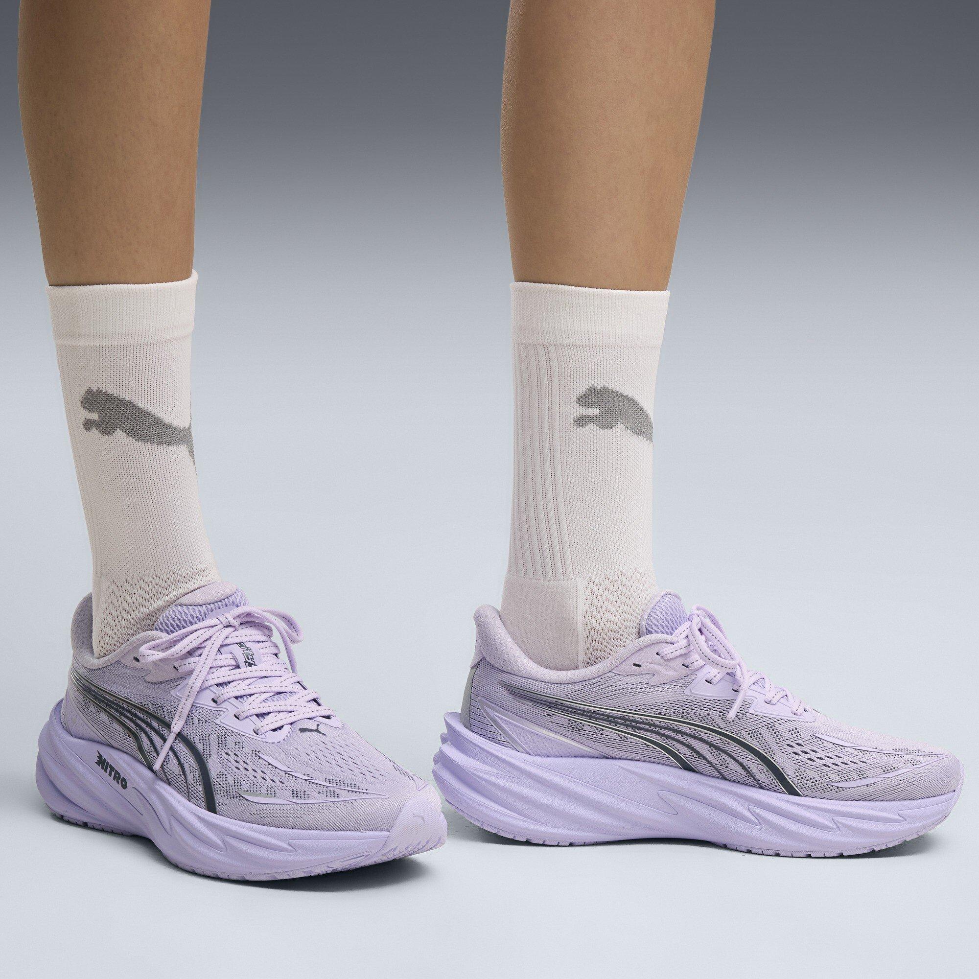 Light Lavender - Puma - Women's Velocity Nitro 5 Road Running Shoes - 3