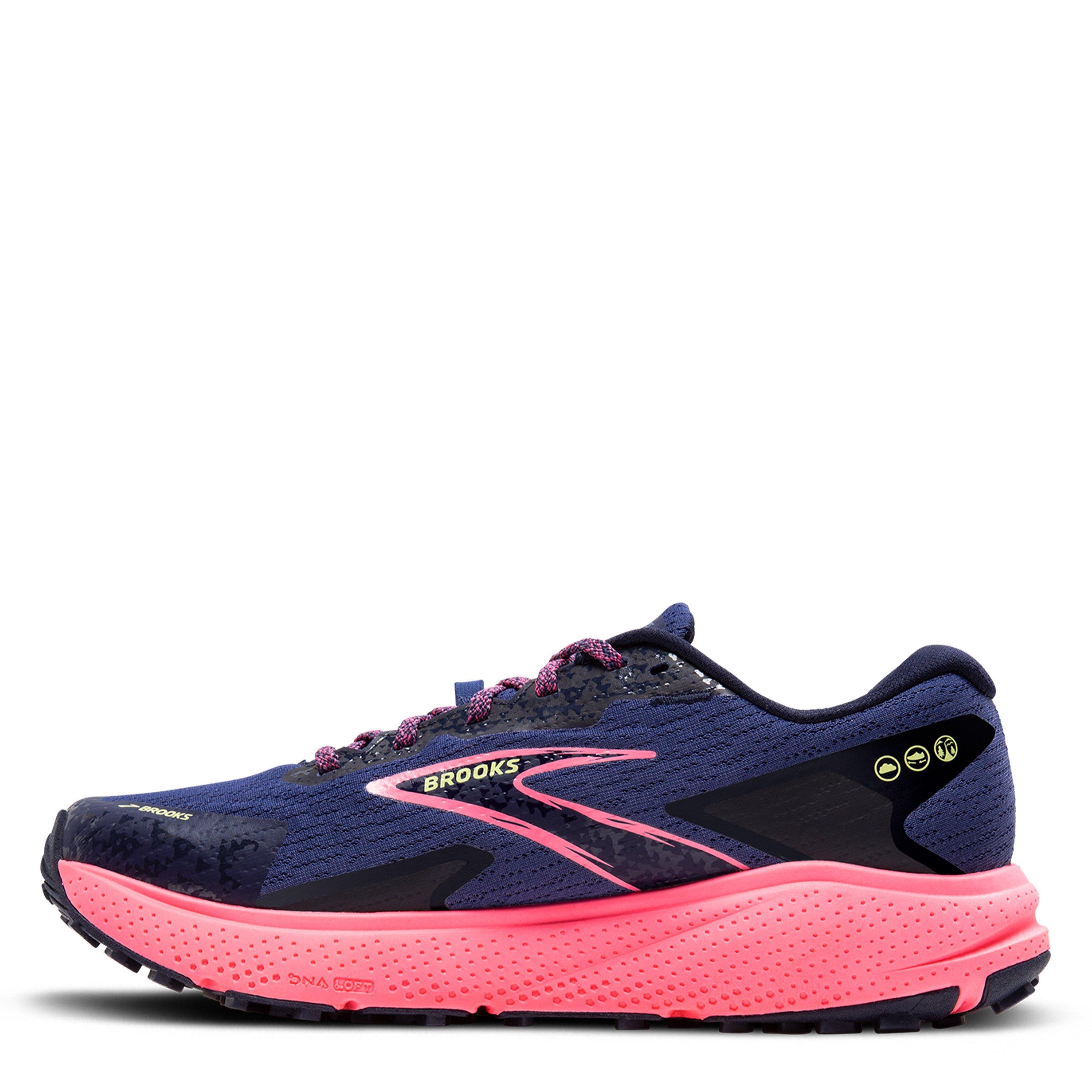 Grey/Pink - Brooks - Divide 5 GTX Running Shoes Womens - 4