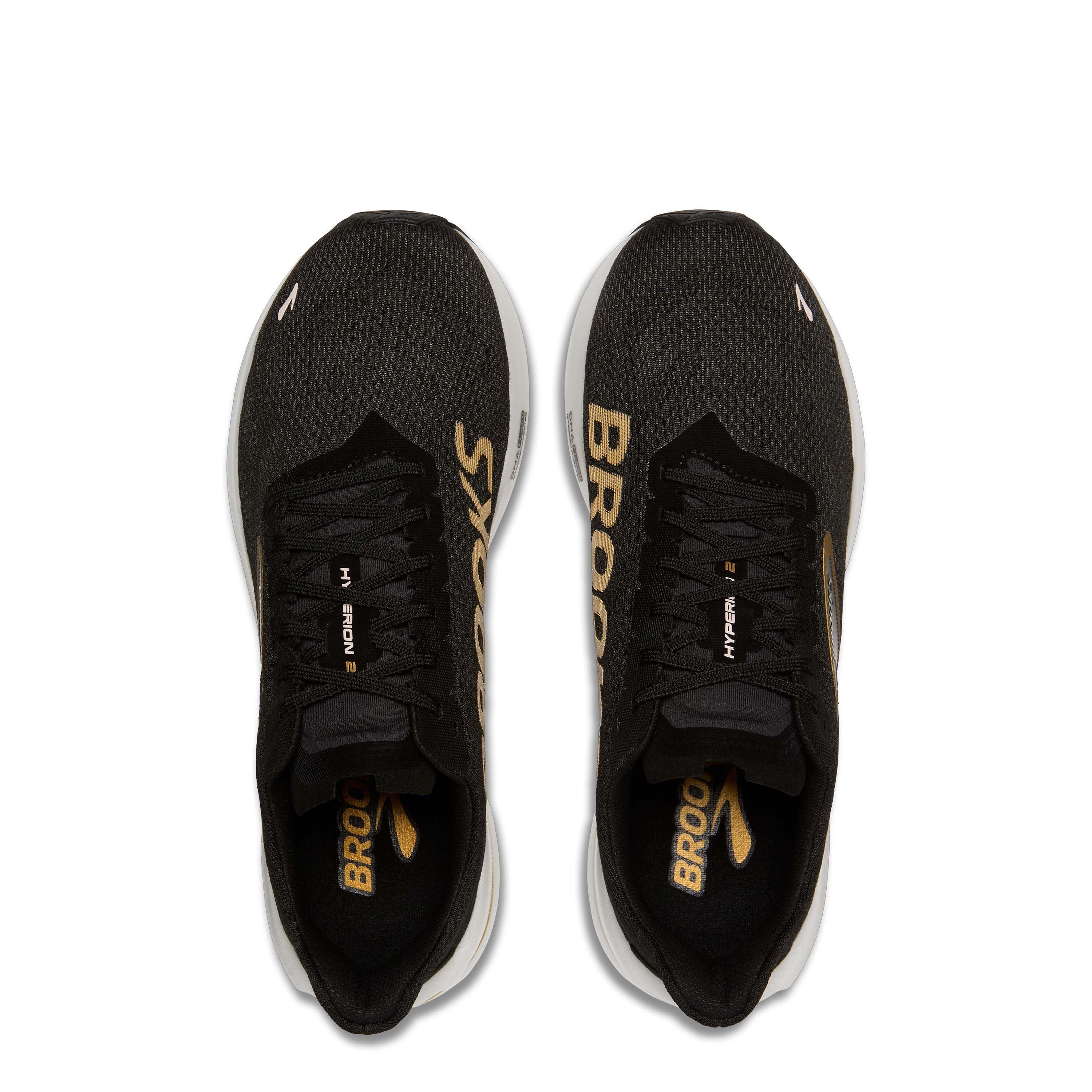 Black/Gold - Brooks - Hyperion 2 Trainers Womens - 5