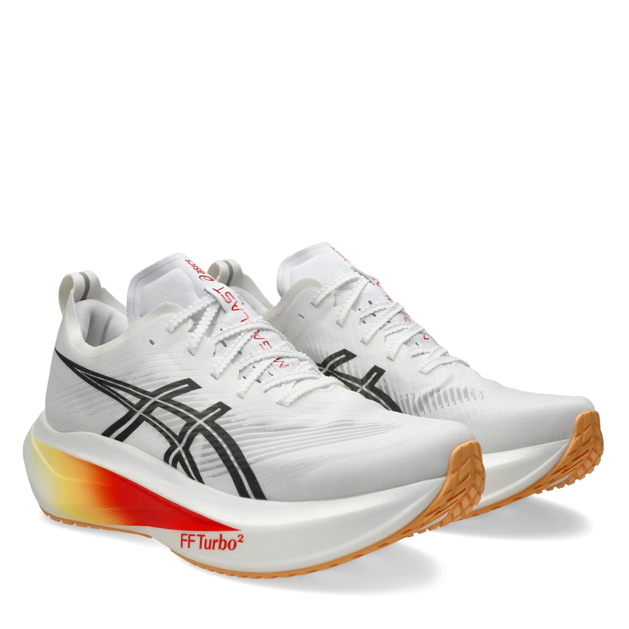 Blanc/Orange - Asics - Asics Megablast Sn64 - 4