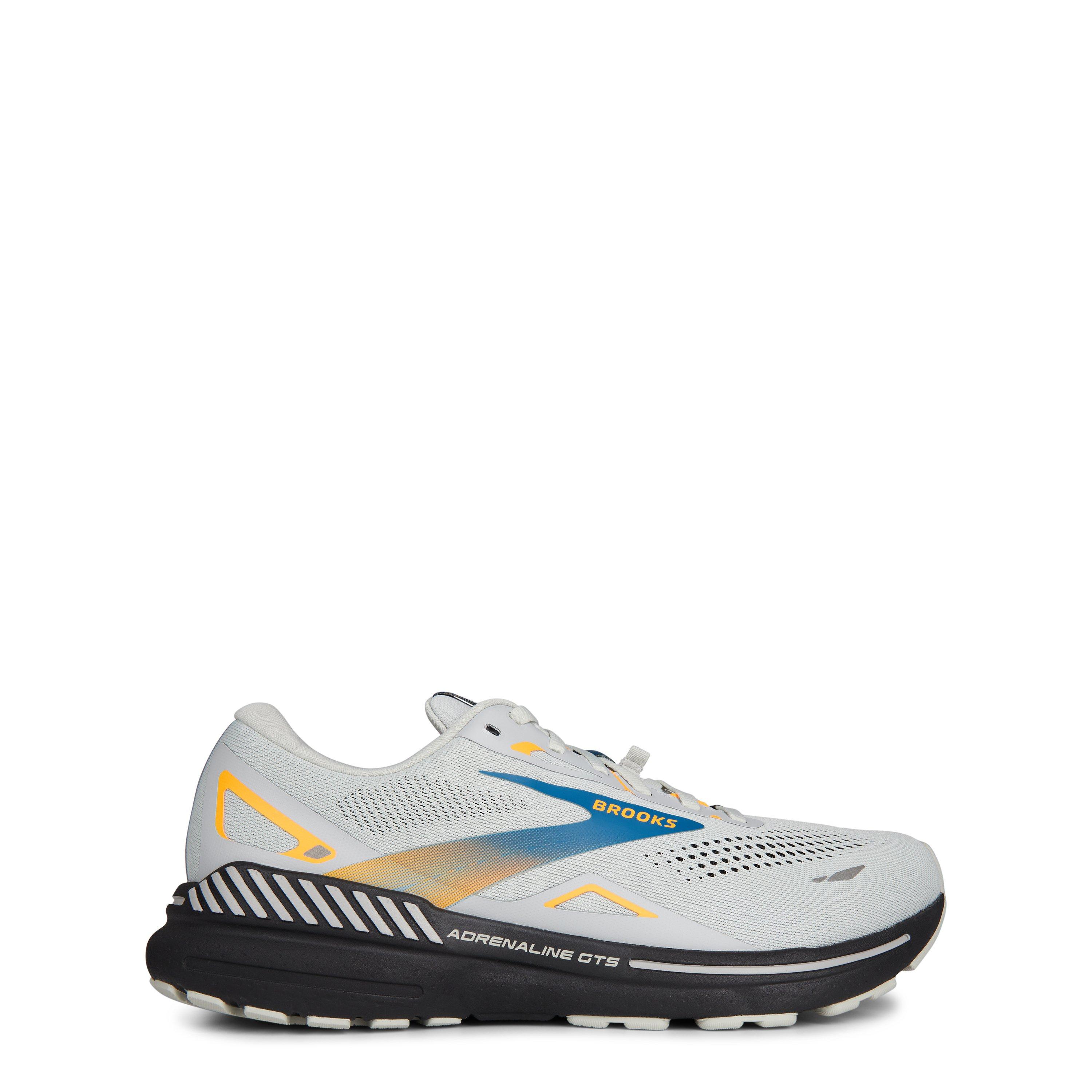 Grey/Black - Brooks - Adrenaline GTS 24 GTX Road Running Shoes Mens - 1