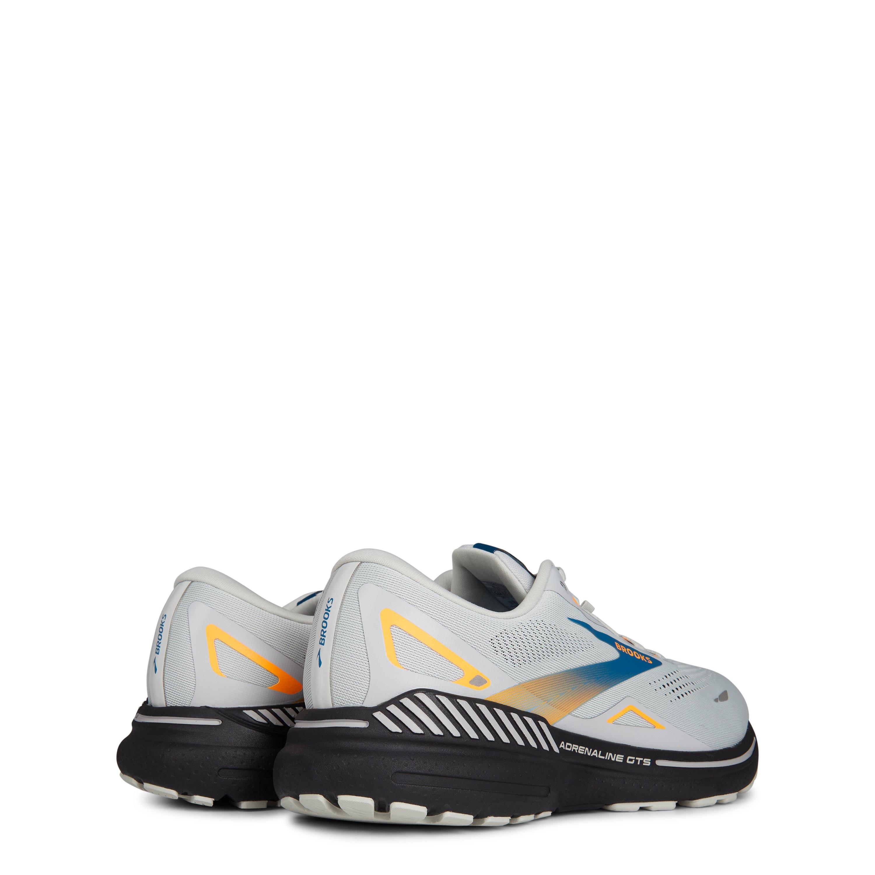 Grey/Black - Brooks - Adrenaline GTS 24 GTX Road Running Shoes Mens - 4