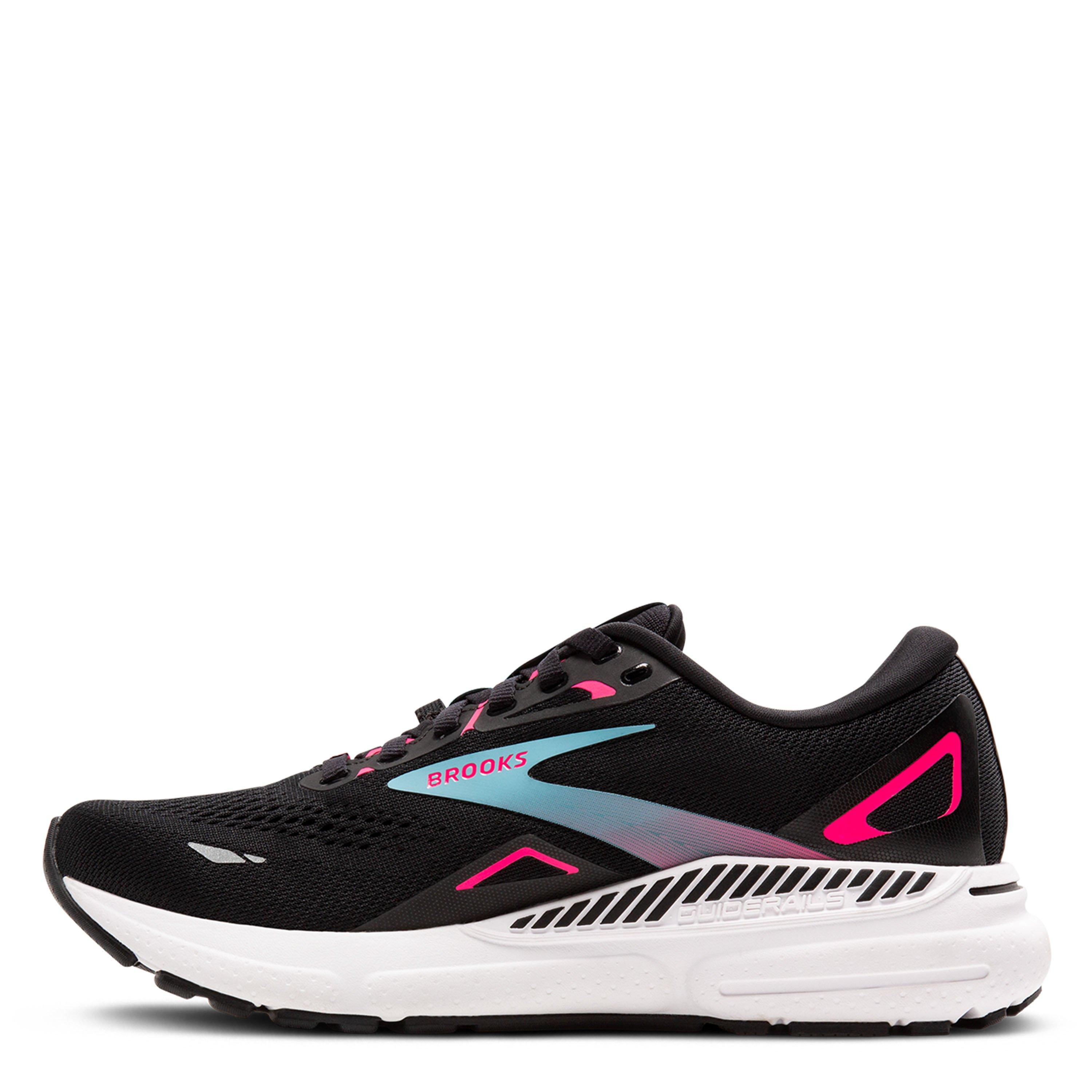 Black - Brooks - Adrenaline GTS 24 GTX Road Running Shoes Womens - 4