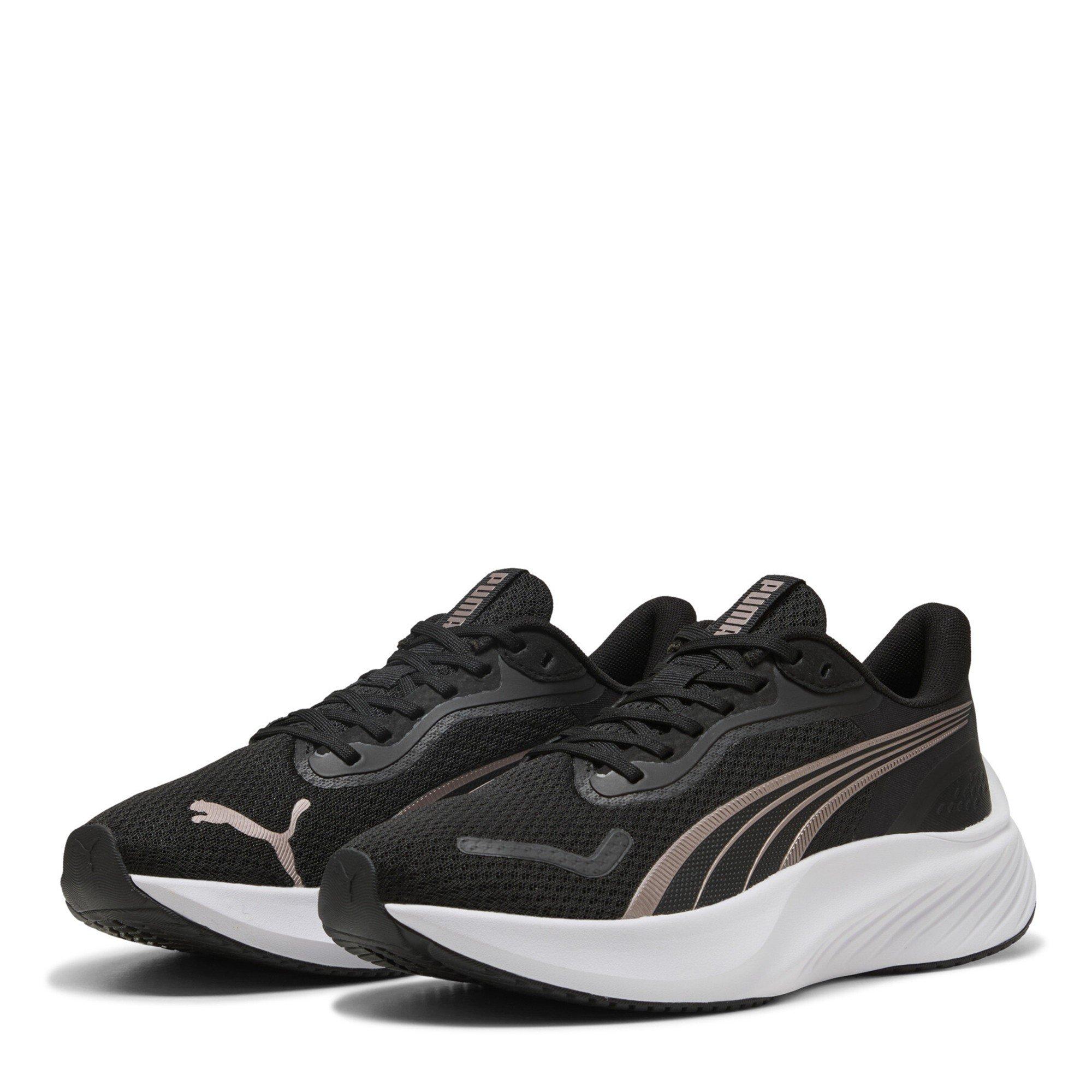 Black-Rosegold - Puma - Women's Pounce Lite Running Shoes - 1