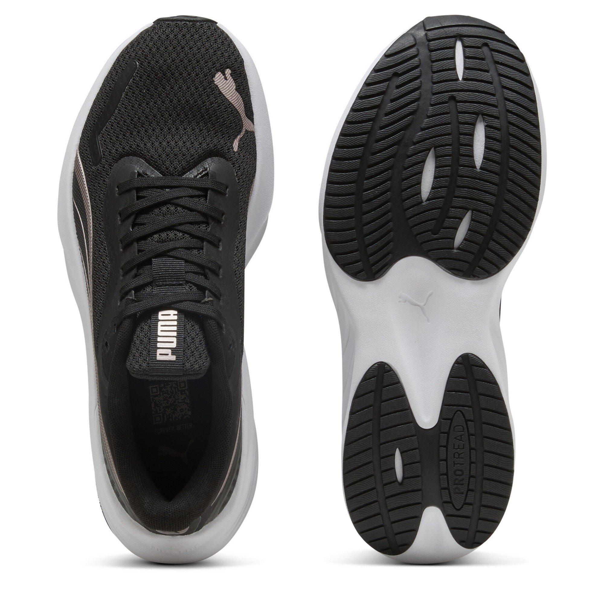 Black-Rosegold - Puma - Women's Pounce Lite Running Shoes - 3