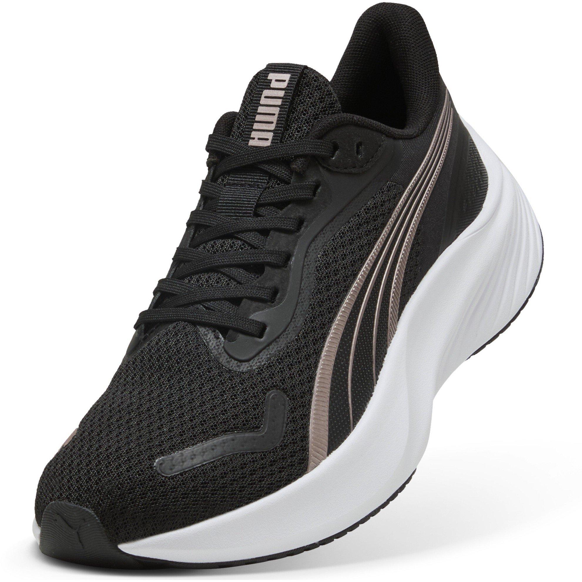 Black-Rosegold - Puma - Women's Pounce Lite Running Shoes - 6