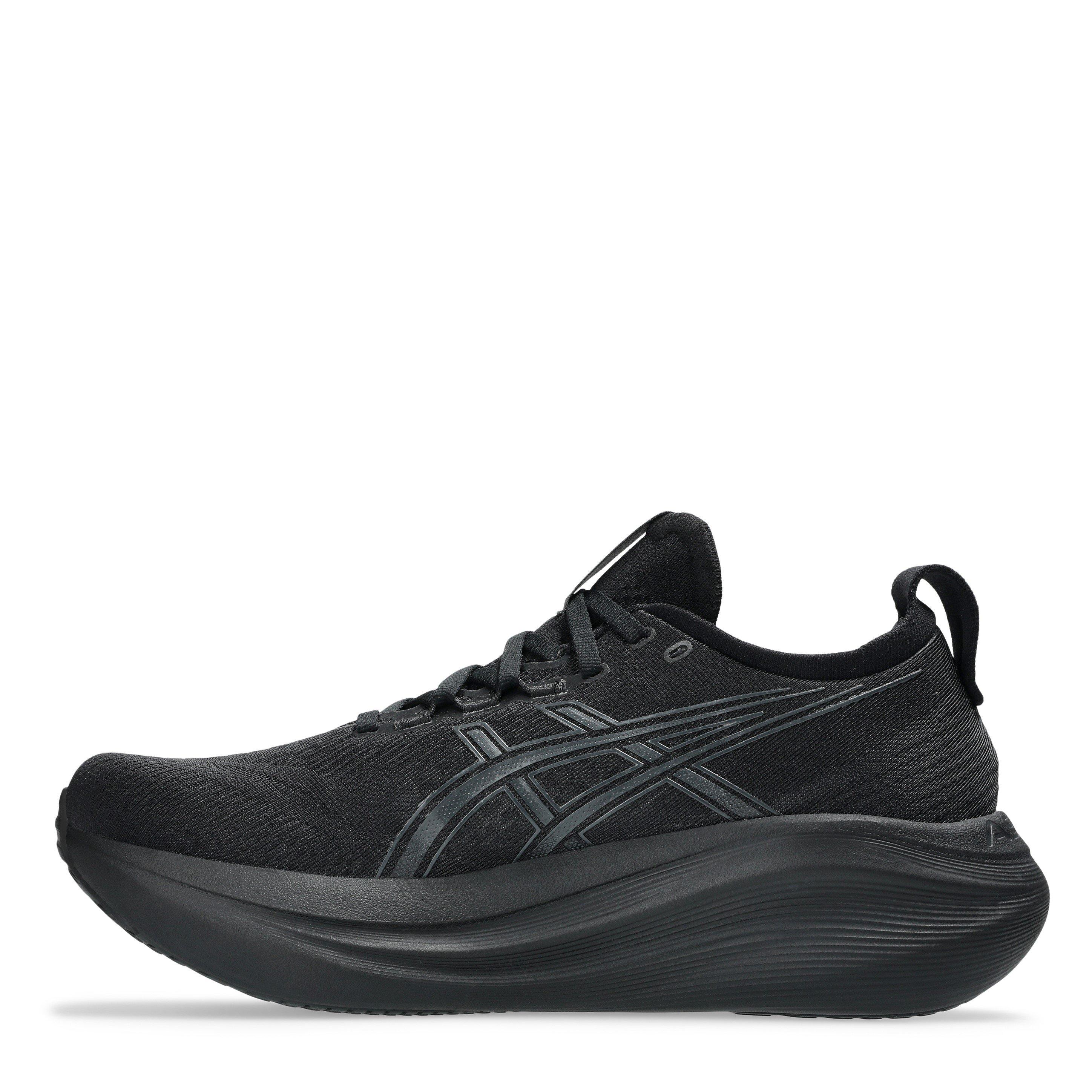 BLACK/GREY - Asics - Gel-Nimbus 27 Mens Running Shoes - 2
