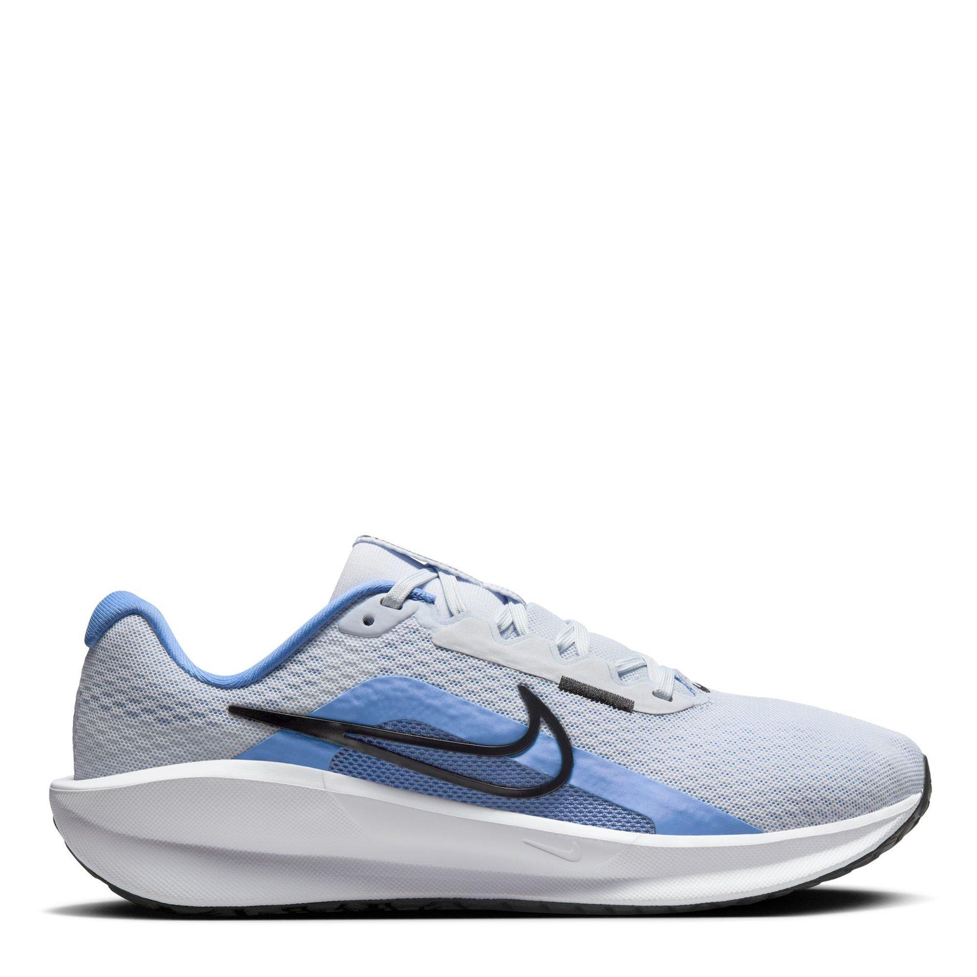 FOOTBALL GREY/B - Nike - Downshifter 13 Women's Road Running Shoes - 1