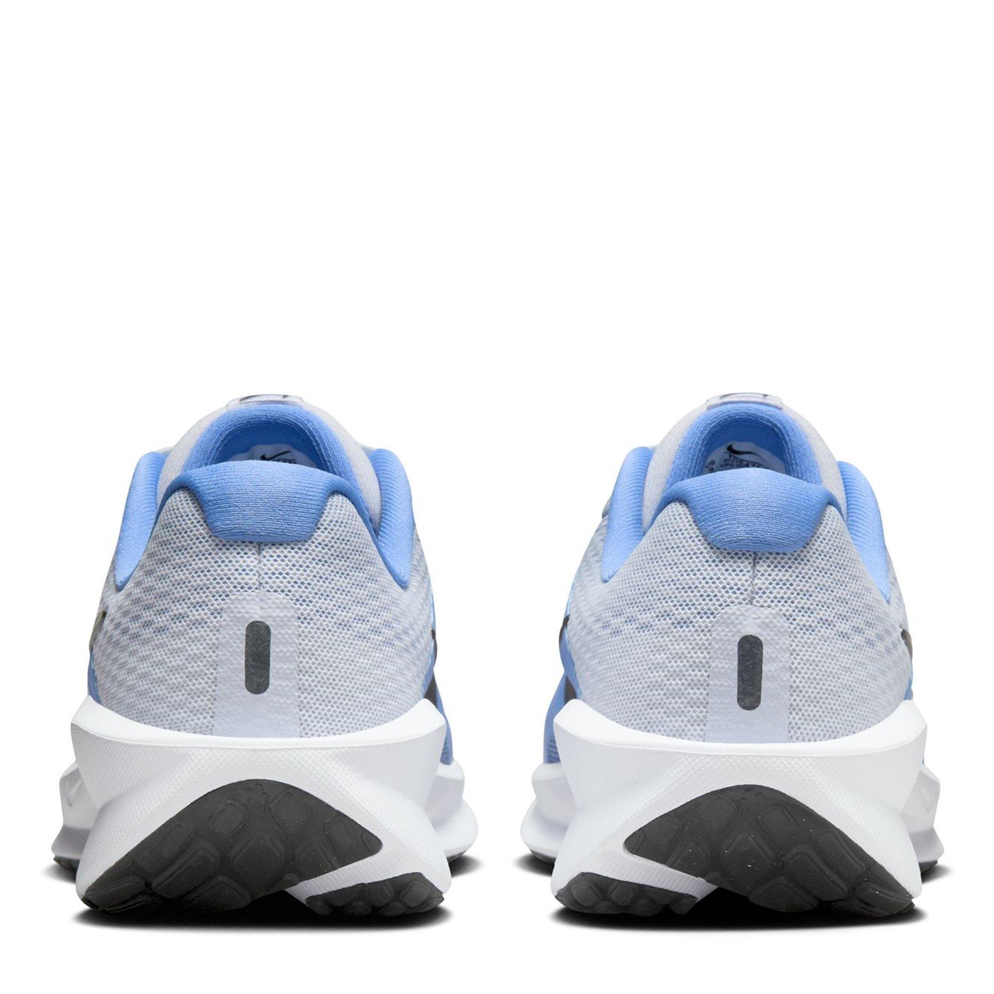 FOOTBALL GREY/B - Nike - Downshifter 13 Women's Road Running Shoes - 5