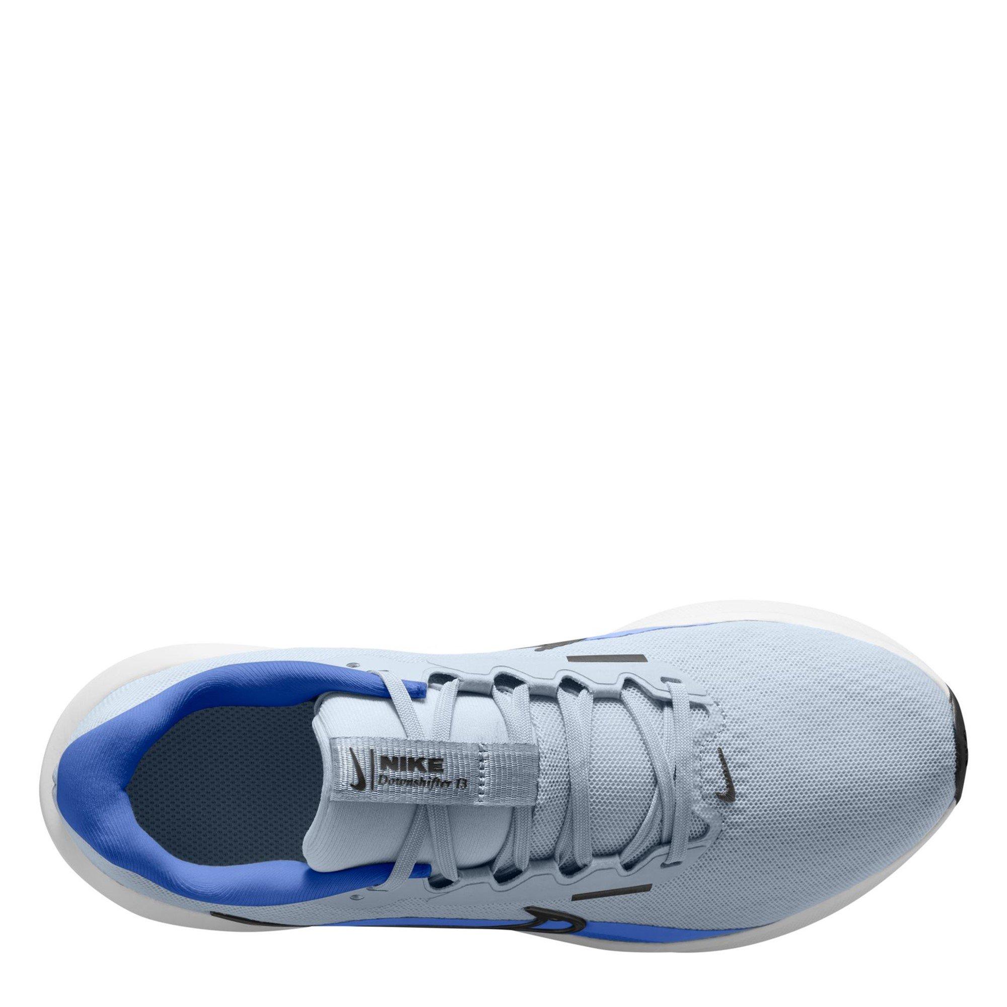 FOOTBALL GREY/B - Nike - Downshifter 13 Women's Road Running Shoes - 9