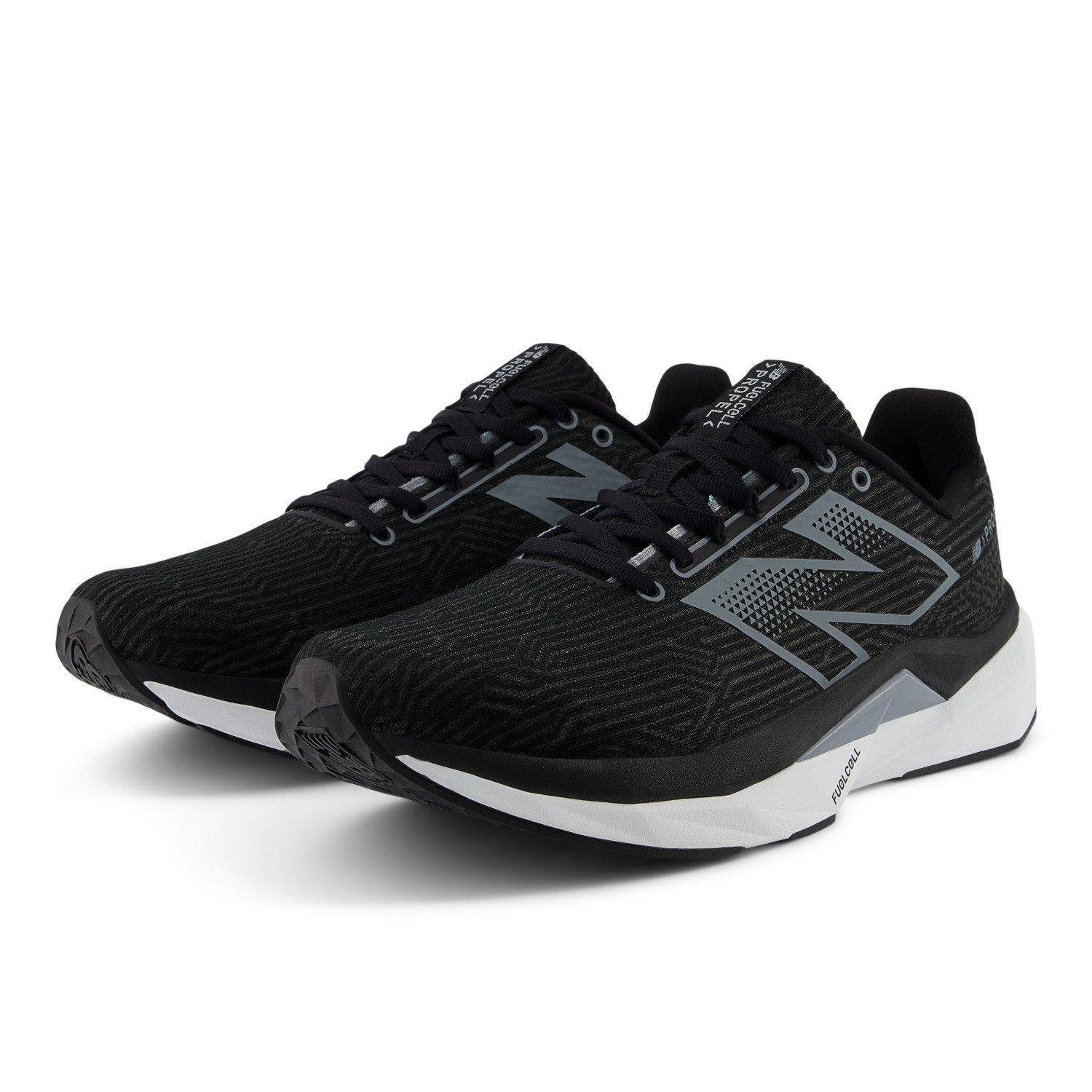 Schwarz/Weiß - New Balance - FuelCell Propel v5 Mens Running Shoes - 12