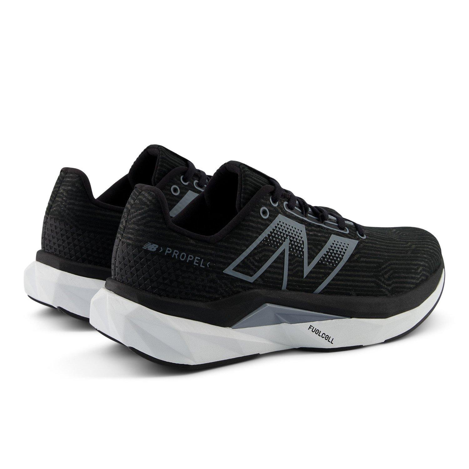 Schwarz/Weiß - New Balance - FuelCell Propel v5 Mens Running Shoes - 14