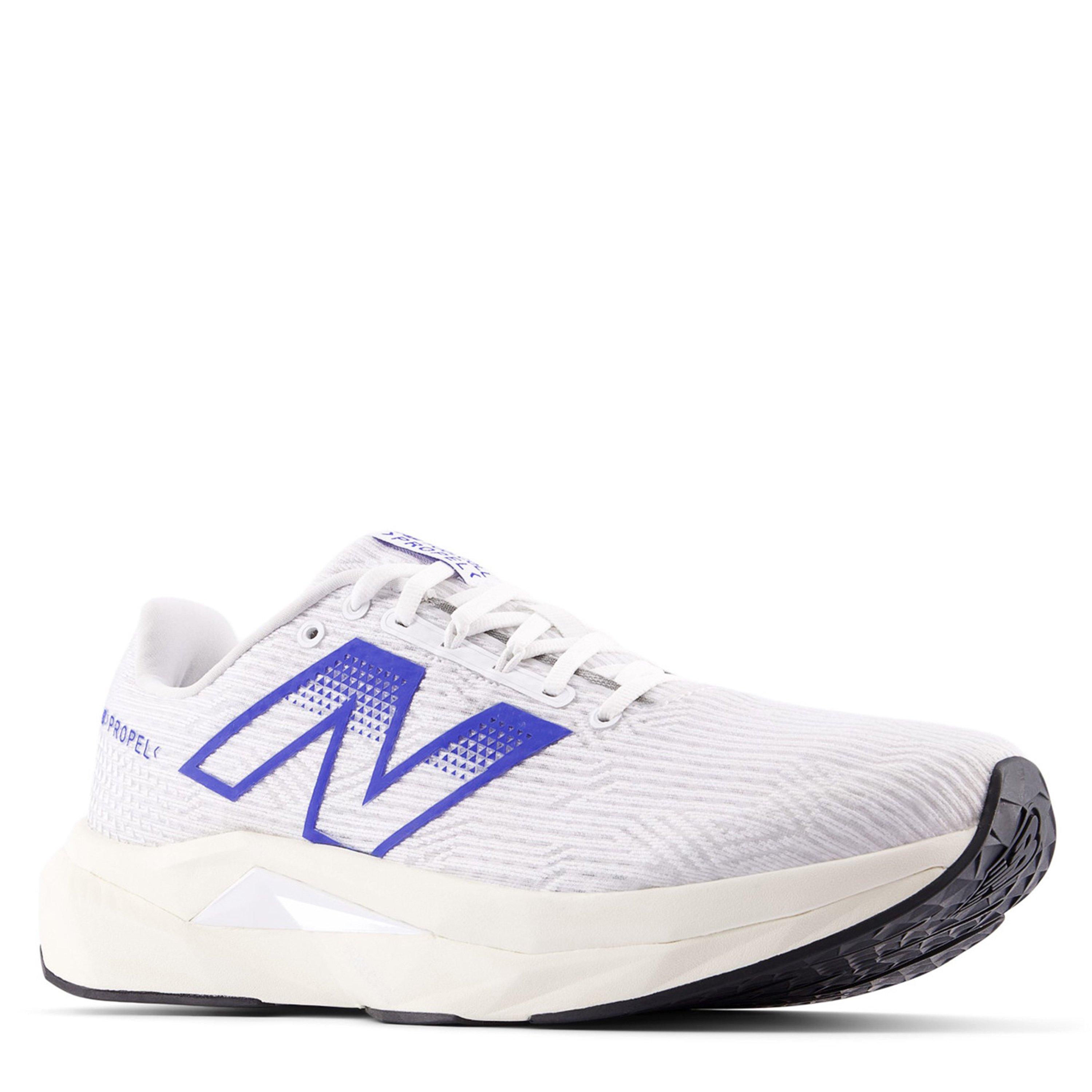 White/Blue - New Balance - FuelCell Propel v5 Running Shoes Mens - 5