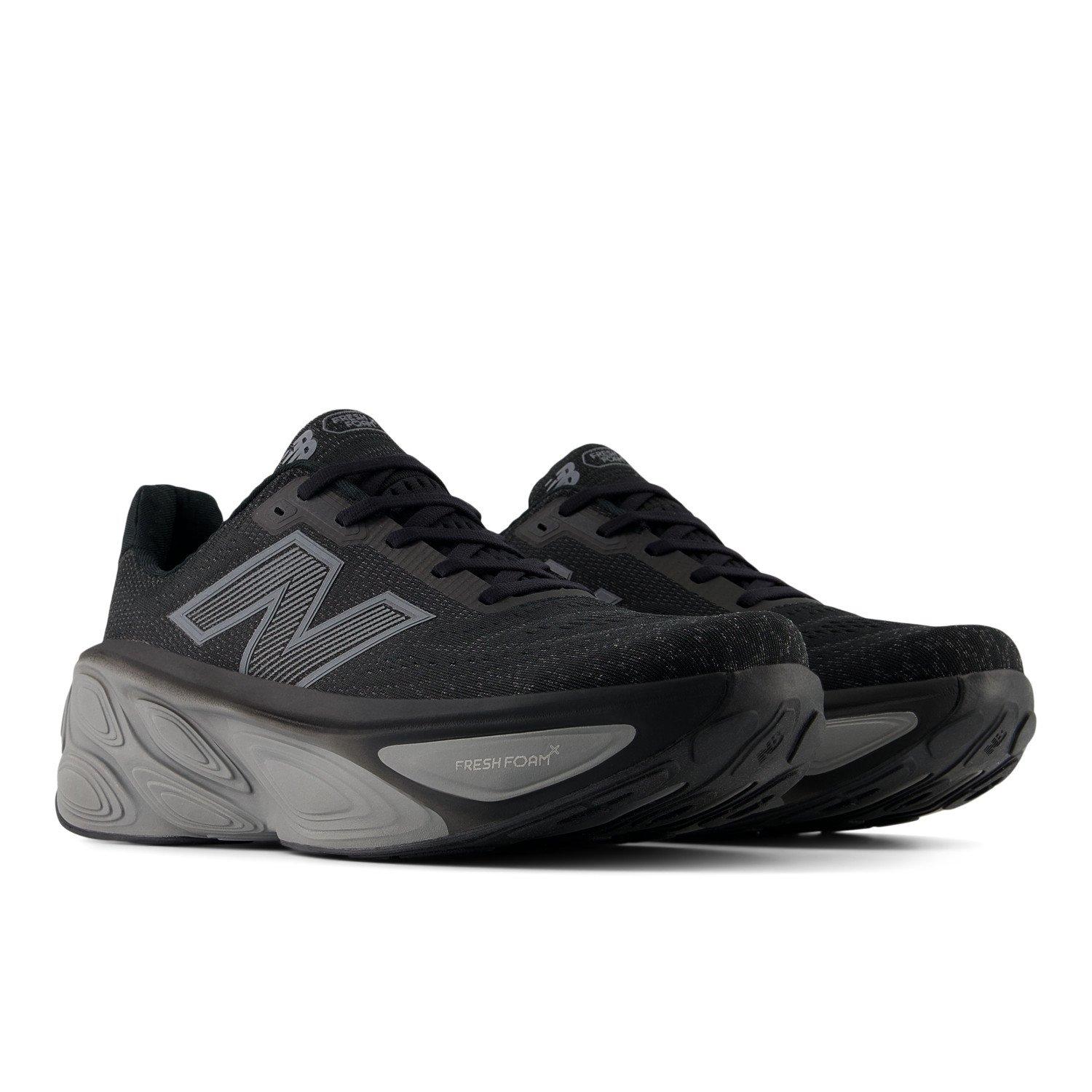 Black - New Balance - Fresh Foam X More v5 Running Shoes Mens - 3