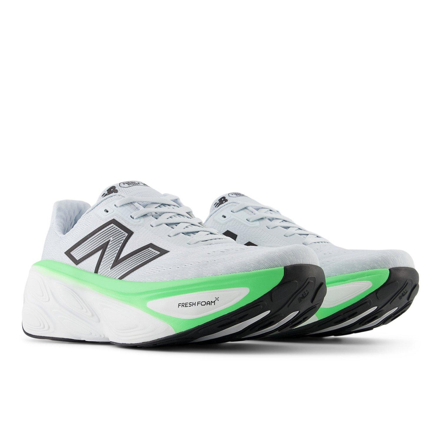Ice Blue - New Balance - Fresh Foam X More v5 Running Shoes Mens - 4
