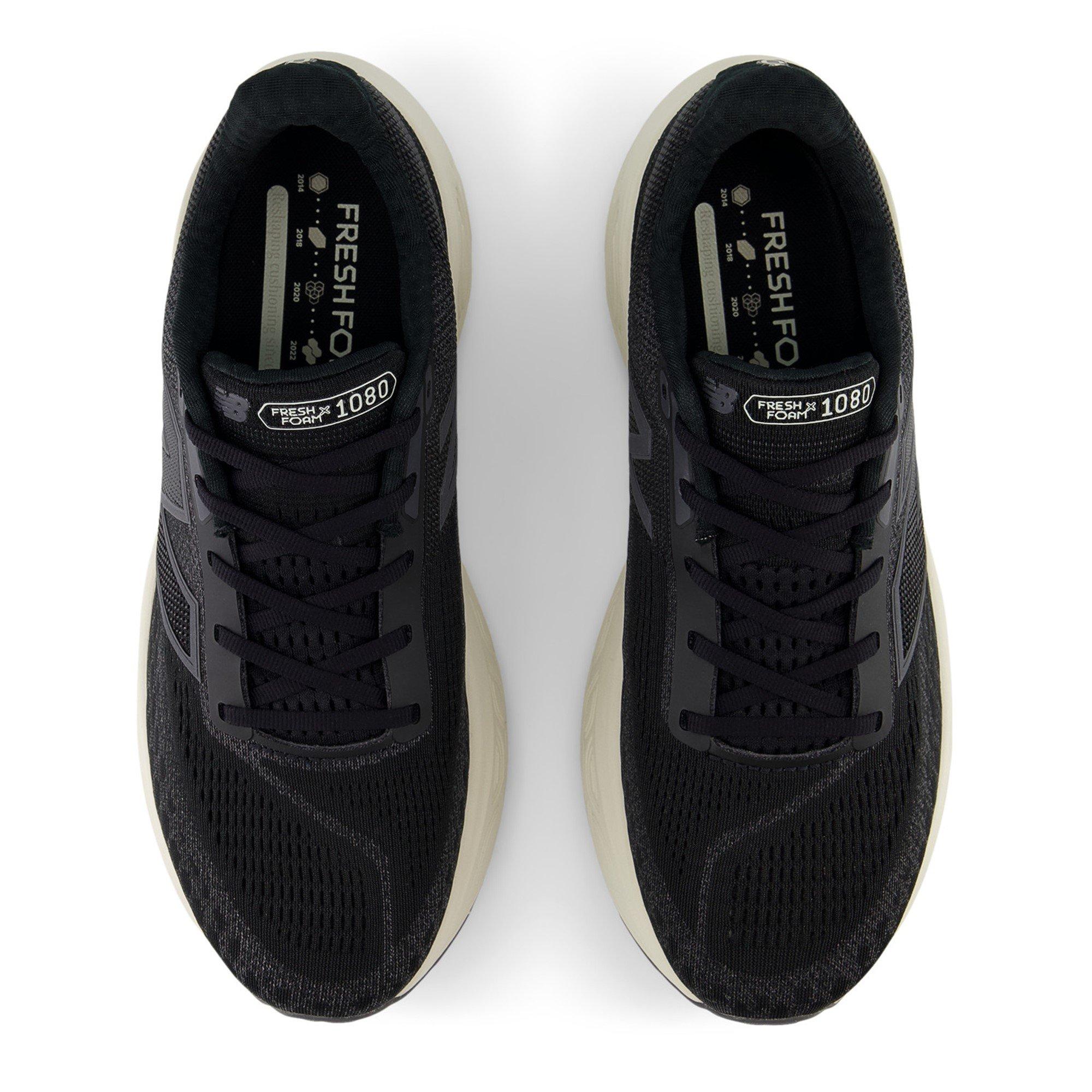 Black/White - New Balance - Fresh Foam X 1080 v14 Mens Running Shoes - 5