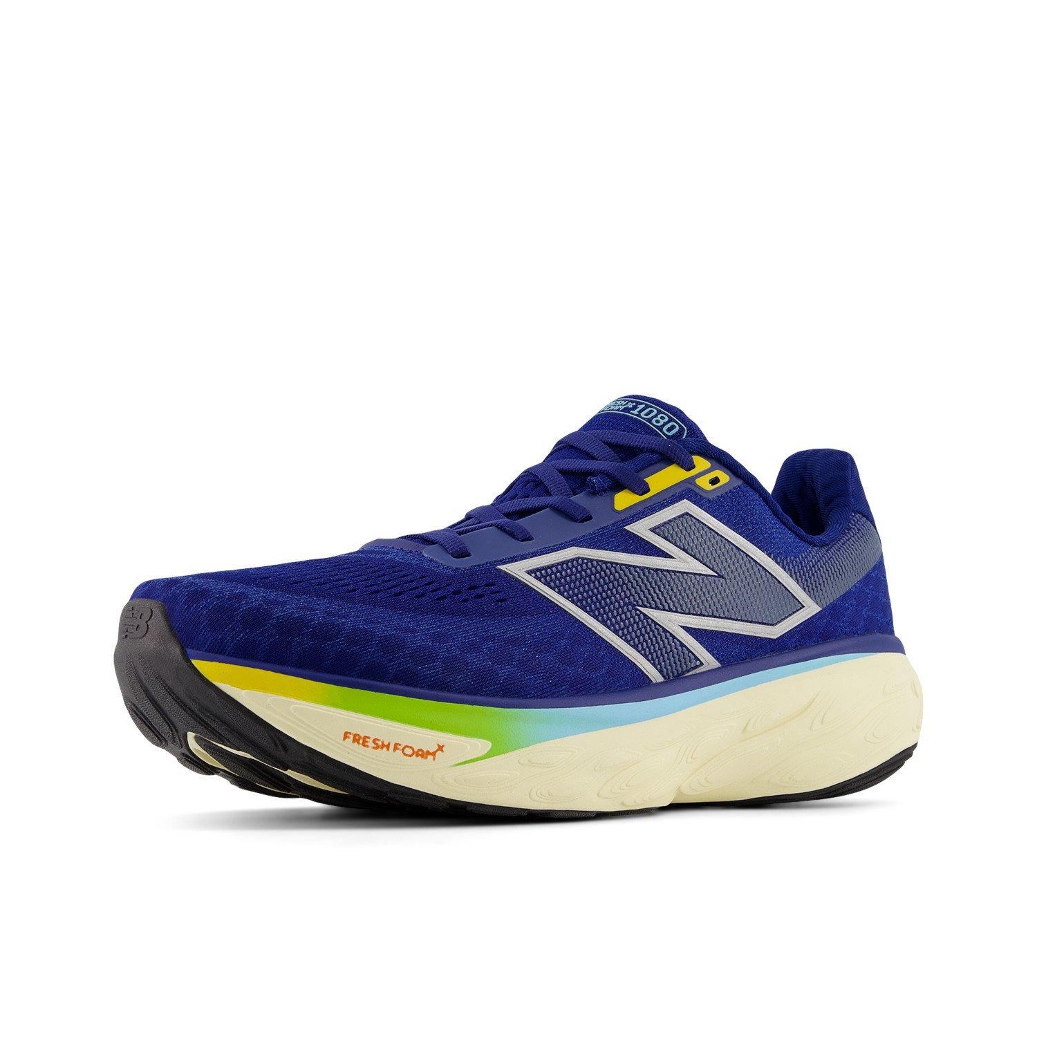 Navy/White - New Balance - Fresh Foam X 1080 v14 Mens Running Shoes - 4