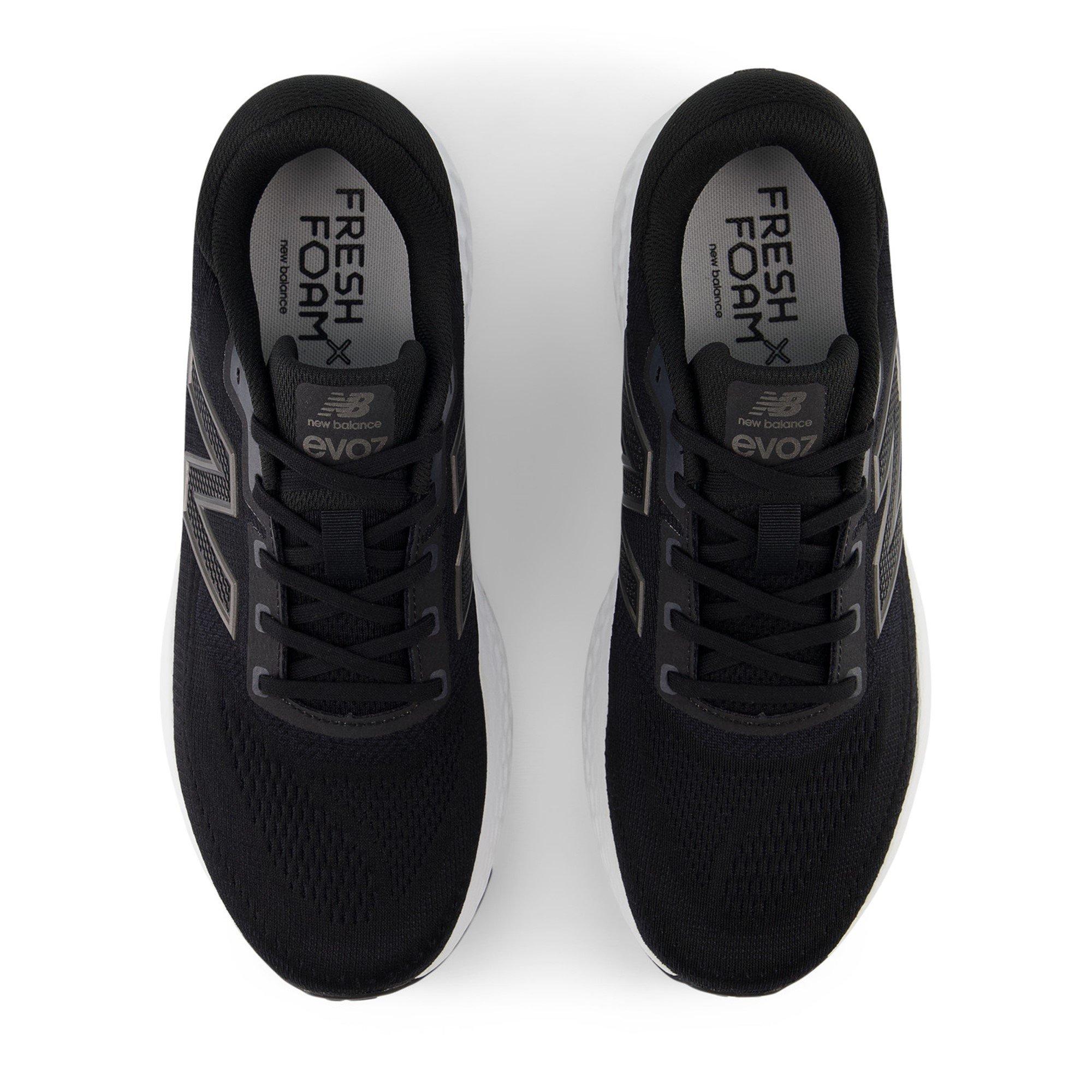 Crno/Bijelo - New Balance - Evoz v4 Road Running Shoes Mens - 3