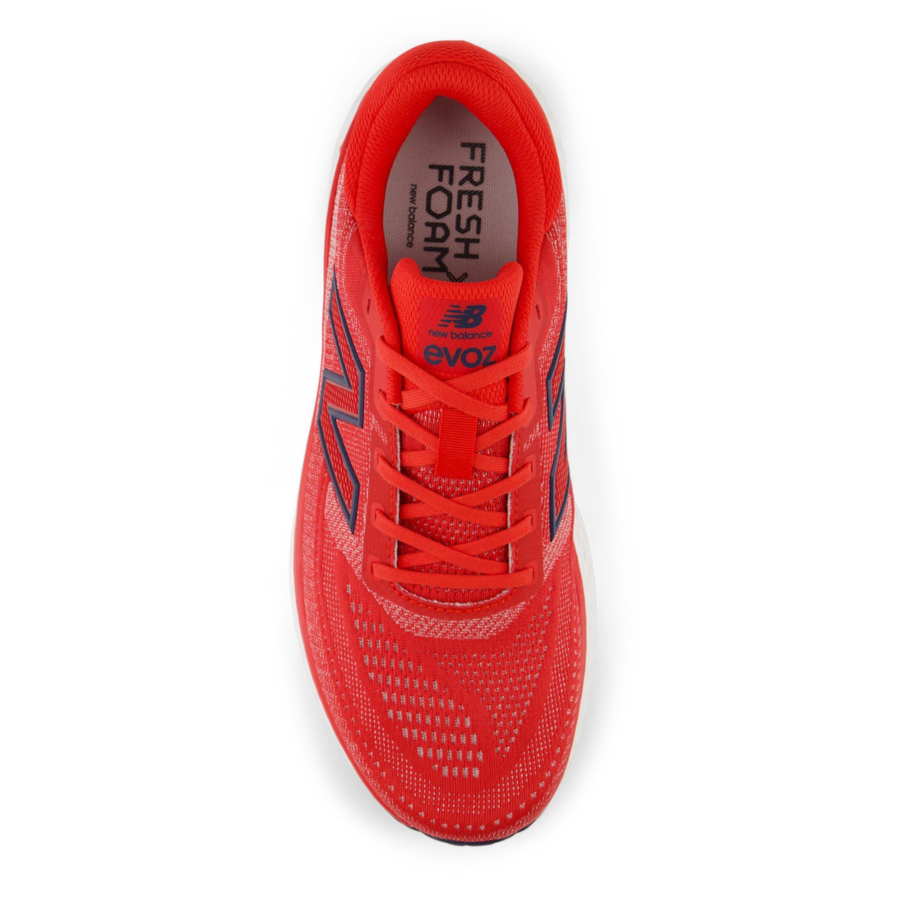 Fire Crk/NB Nvy - New Balance - NB Evoz v4 Road Running Shoes Mens - 6