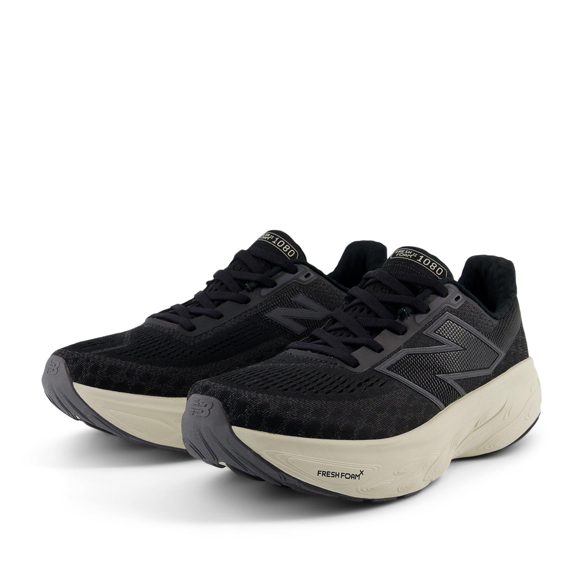 Nero/Bianco - New Balance - Fresh Foam X 1080 v14 Womens Running Shoes - 3