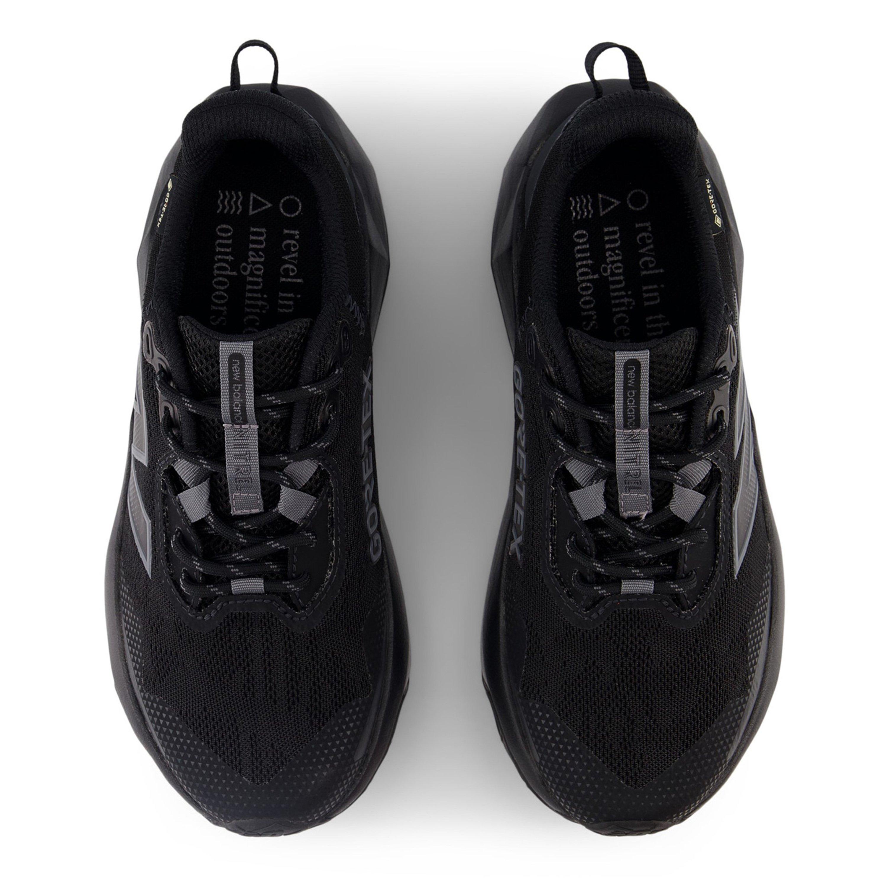 Negro/Negro - New Balance - NB Nitrel GTX Trail Running Shoes Womens - 6