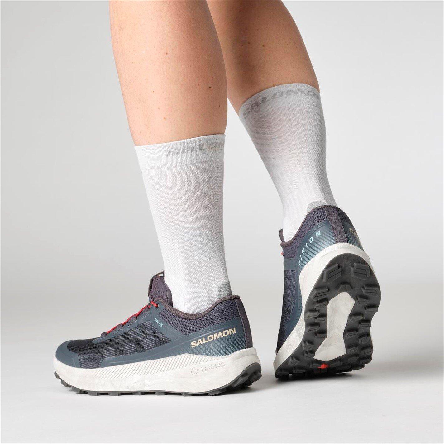 Inkt - Salomon - Vision Womens Trail Running Shoes - 7