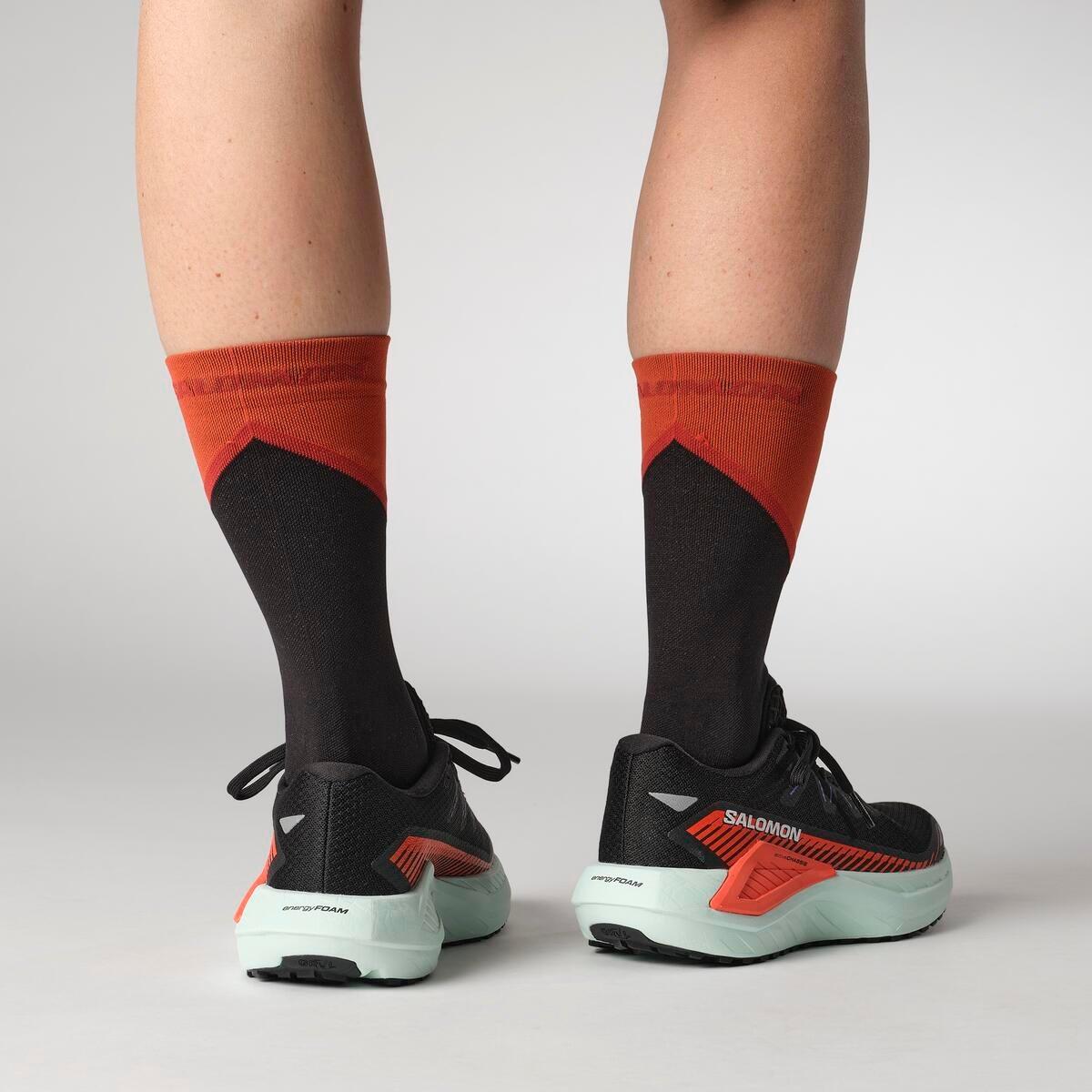 Black/Red - Salomon - DRX GRVL Trail Running Shoes - 2