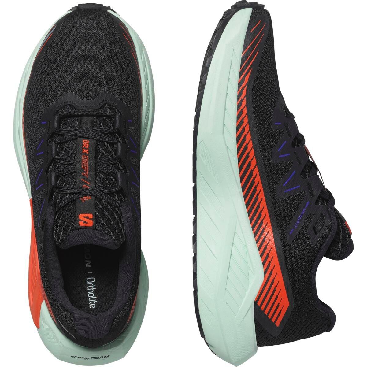 Black/Red - Salomon - DRX GRVL Trail Running Shoes - 11