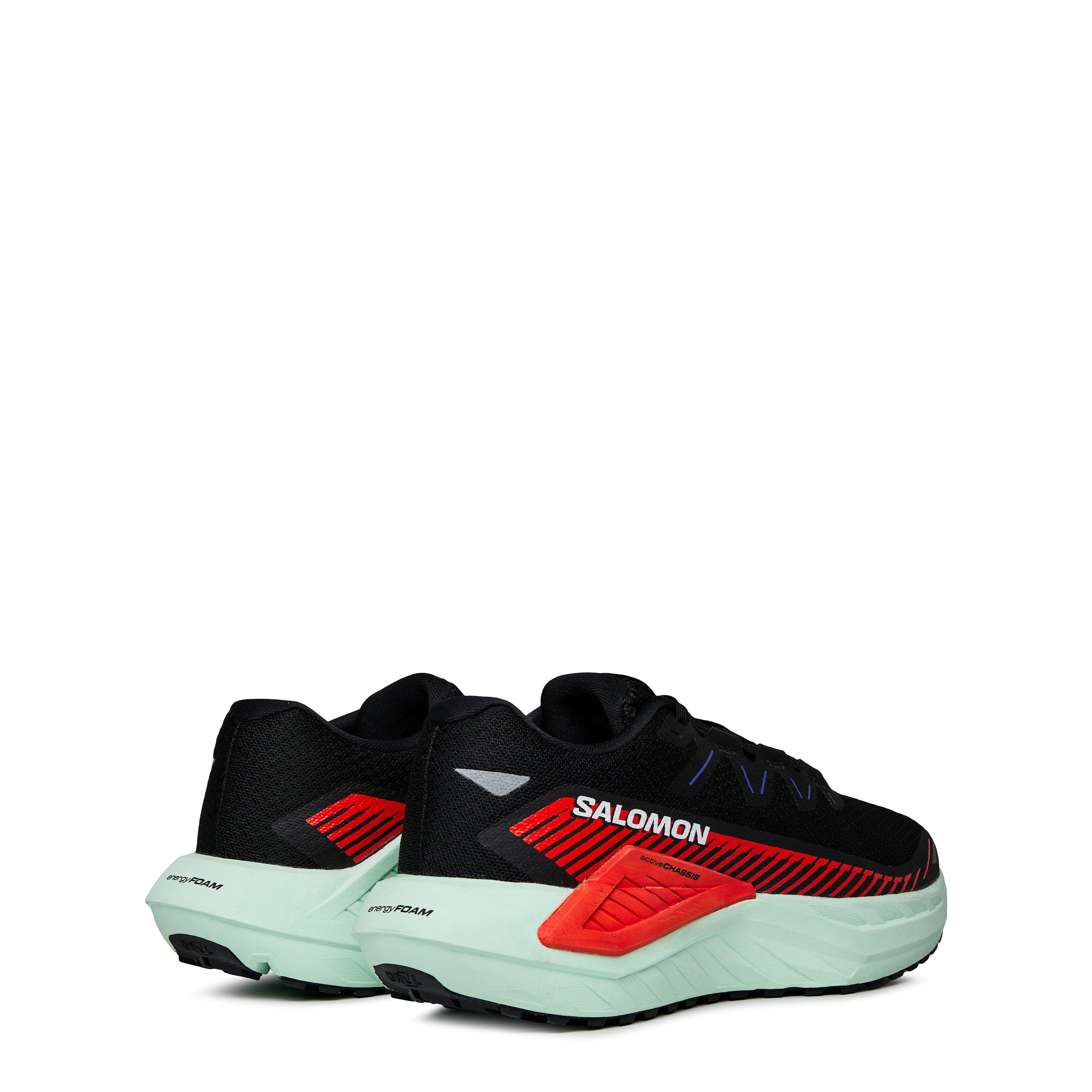 Black/Red - Salomon - DRX GRVL Trail Running Shoes - 5