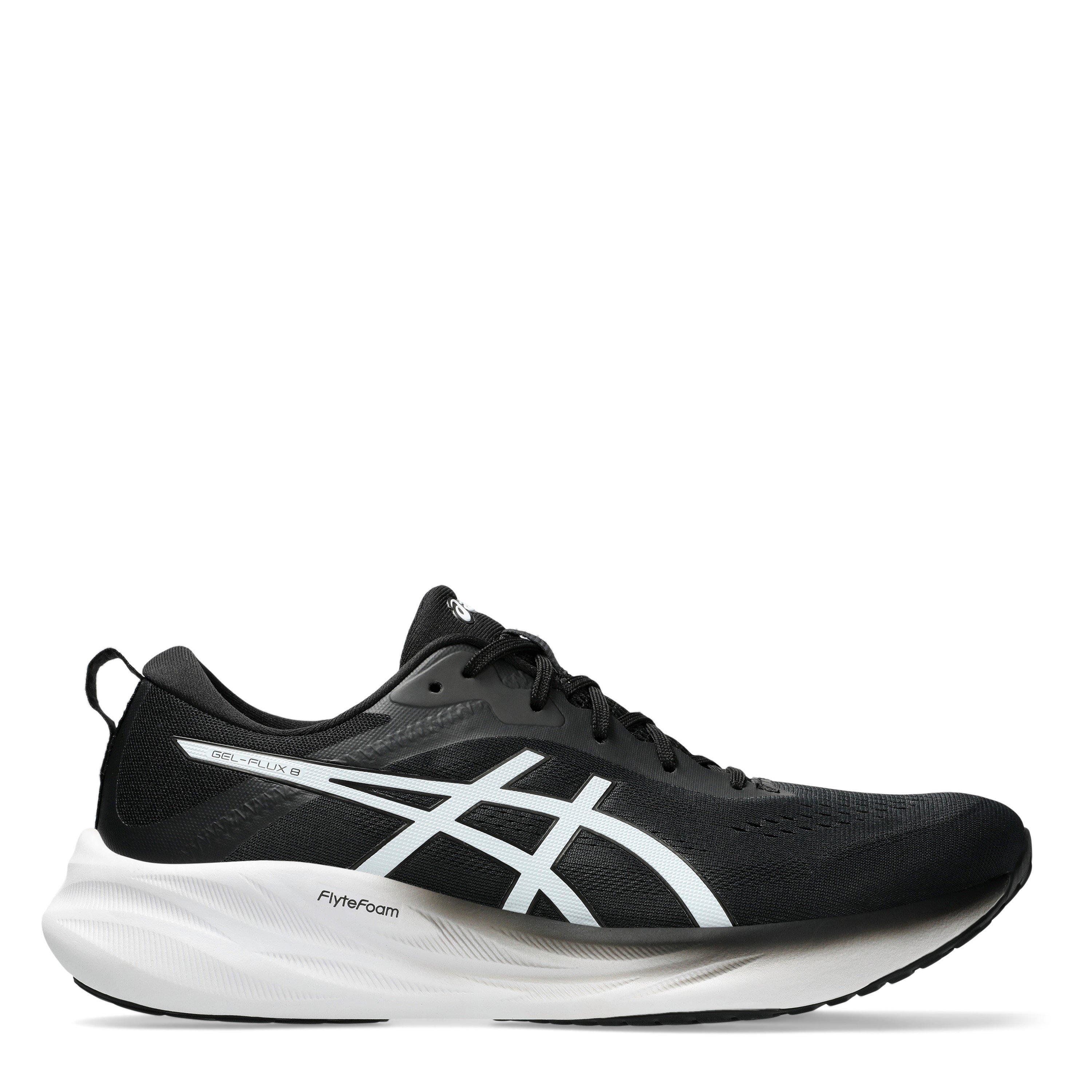 Black/White - Asics - Gel-Flux 8 Men's Running Shoes - 1