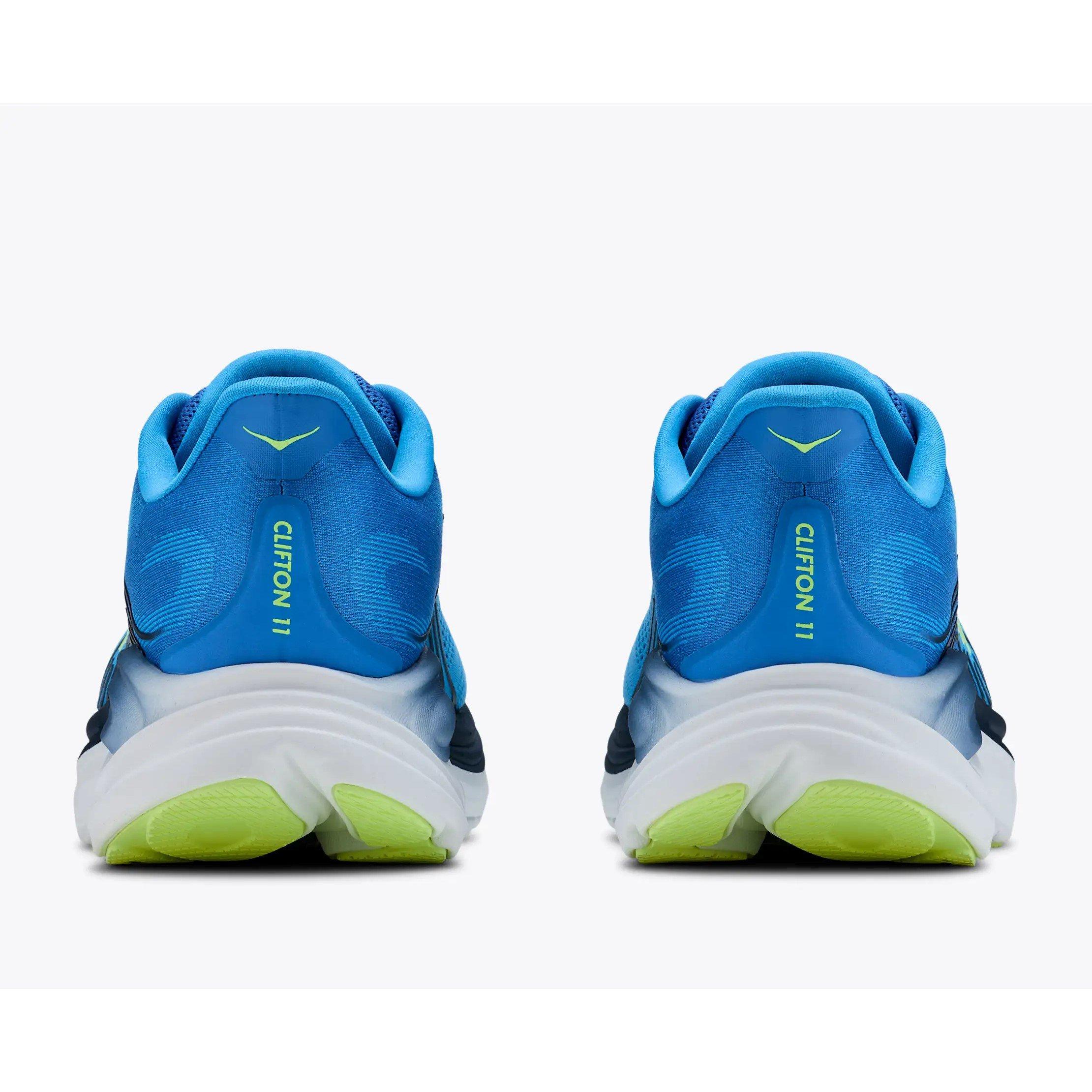Blue/Cobalt - Hoka - Men's Clifton 11 Road Running Shoes - 5