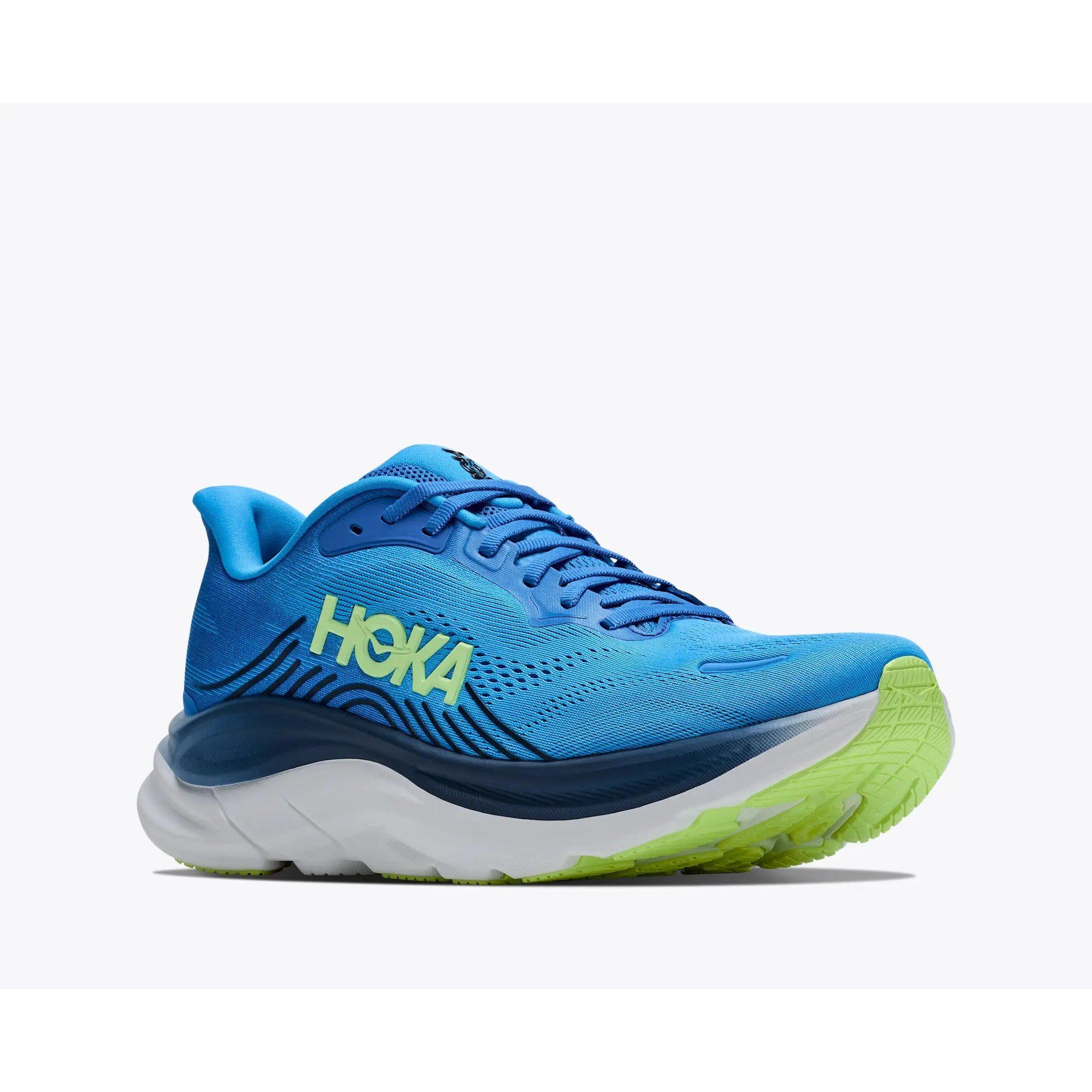 Blue/Cobalt - Hoka - Men's Clifton 11 Road Running Shoes - 6