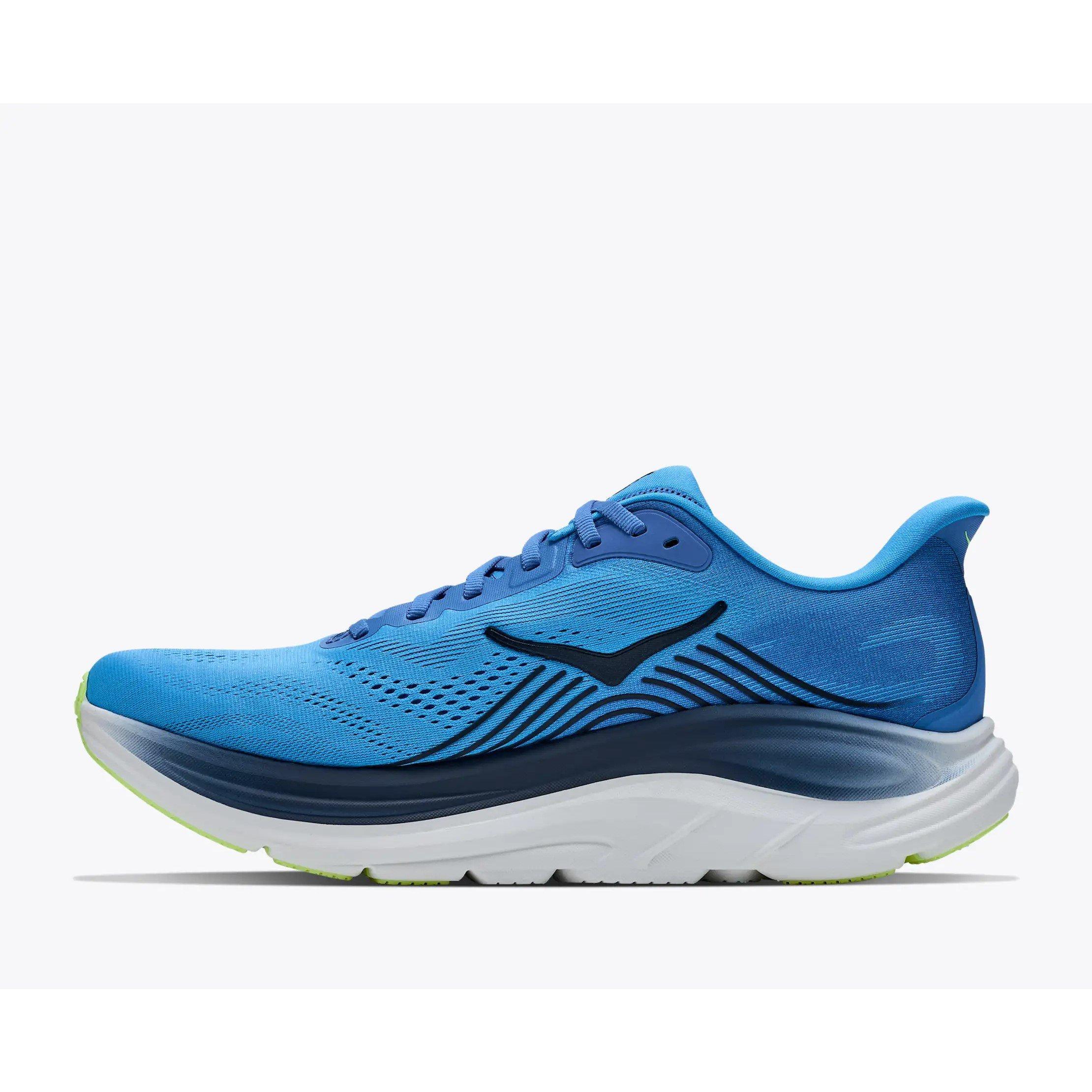 Blue/Cobalt - Hoka - Men's Clifton 11 Road Running Shoes - 8