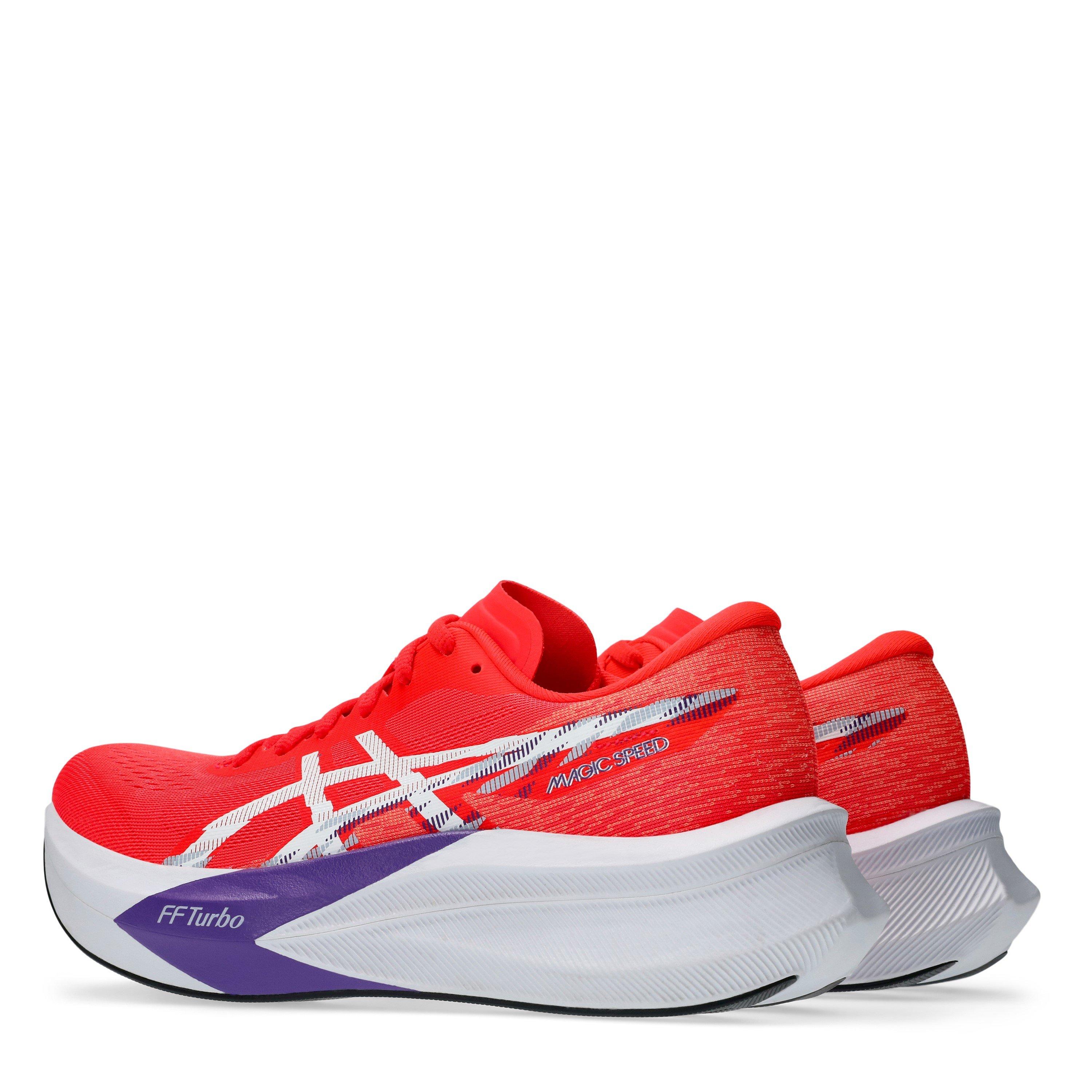 Flash Red - Asics - Magic Speed 4 Trainers Womens - 5