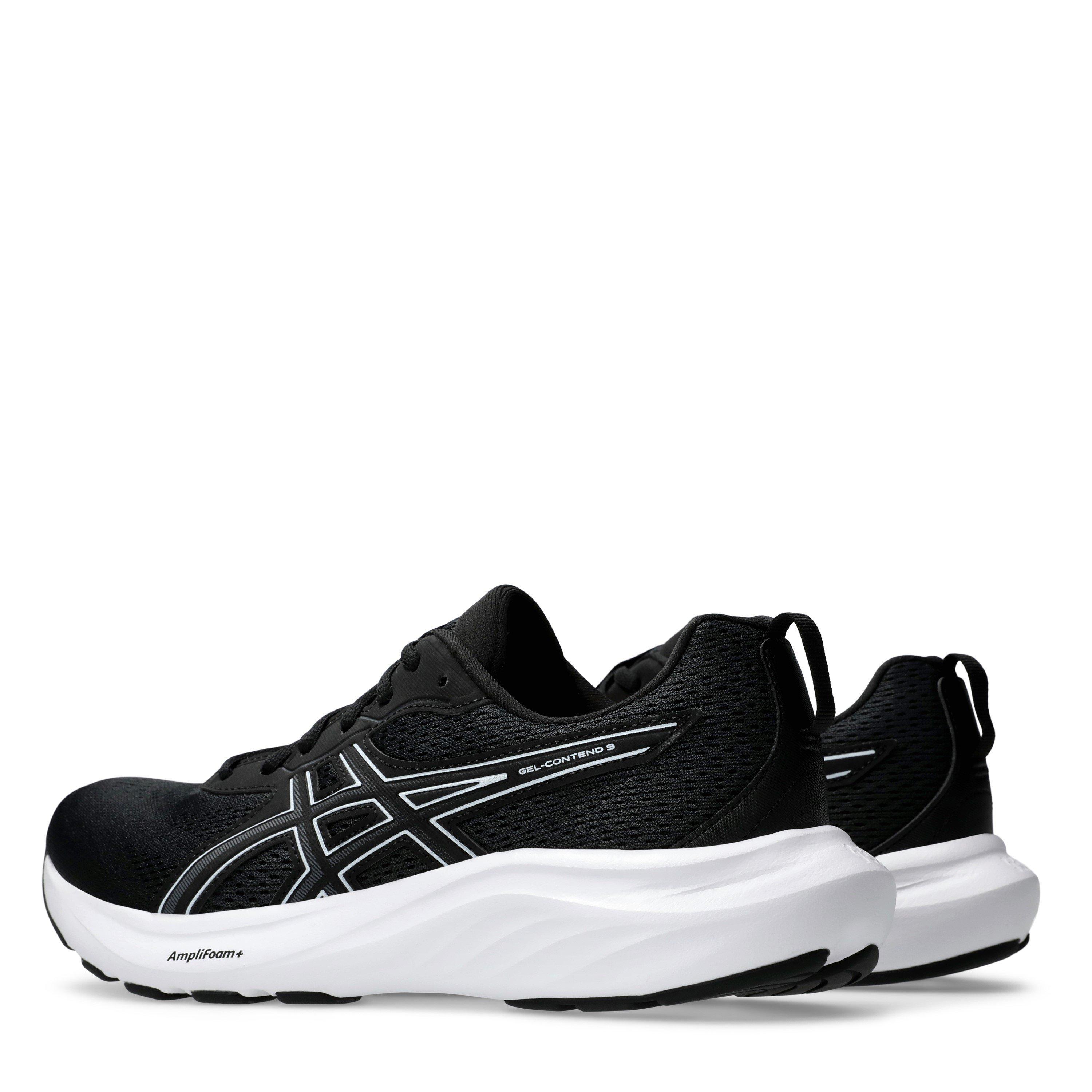 Schwarz/Weiß - Asics - Gel-Contend 9 Running Shoes Mens - 5