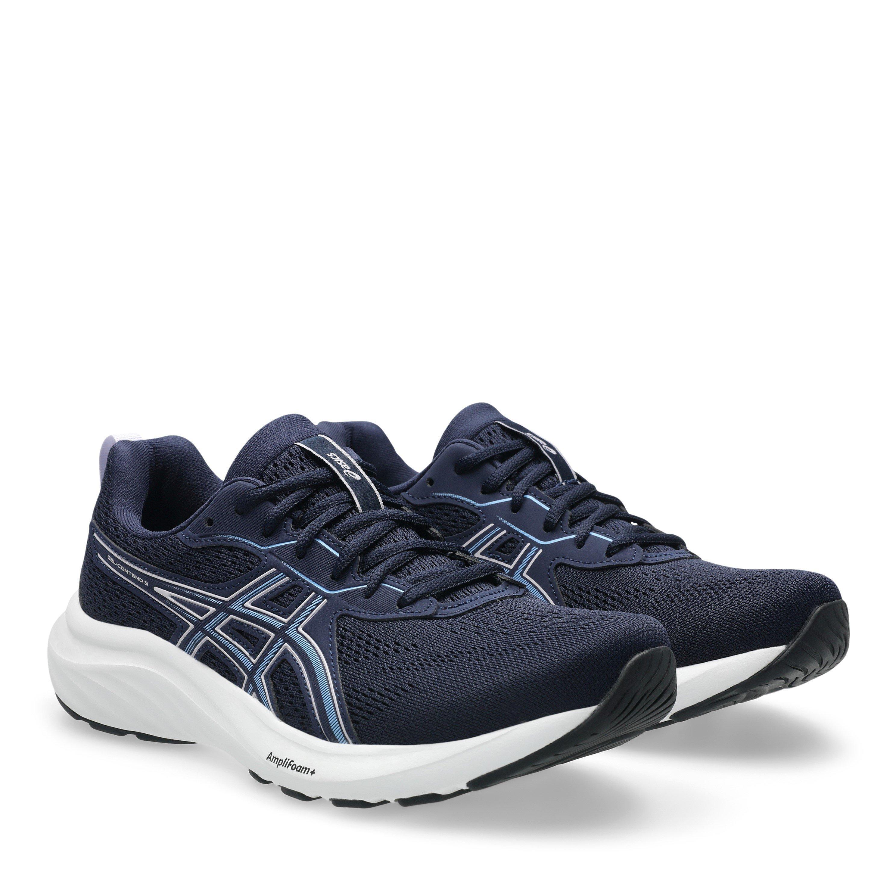 Midnight/Lilac - Asics - Gel-Contend 9 Mens Running Shoes - 4