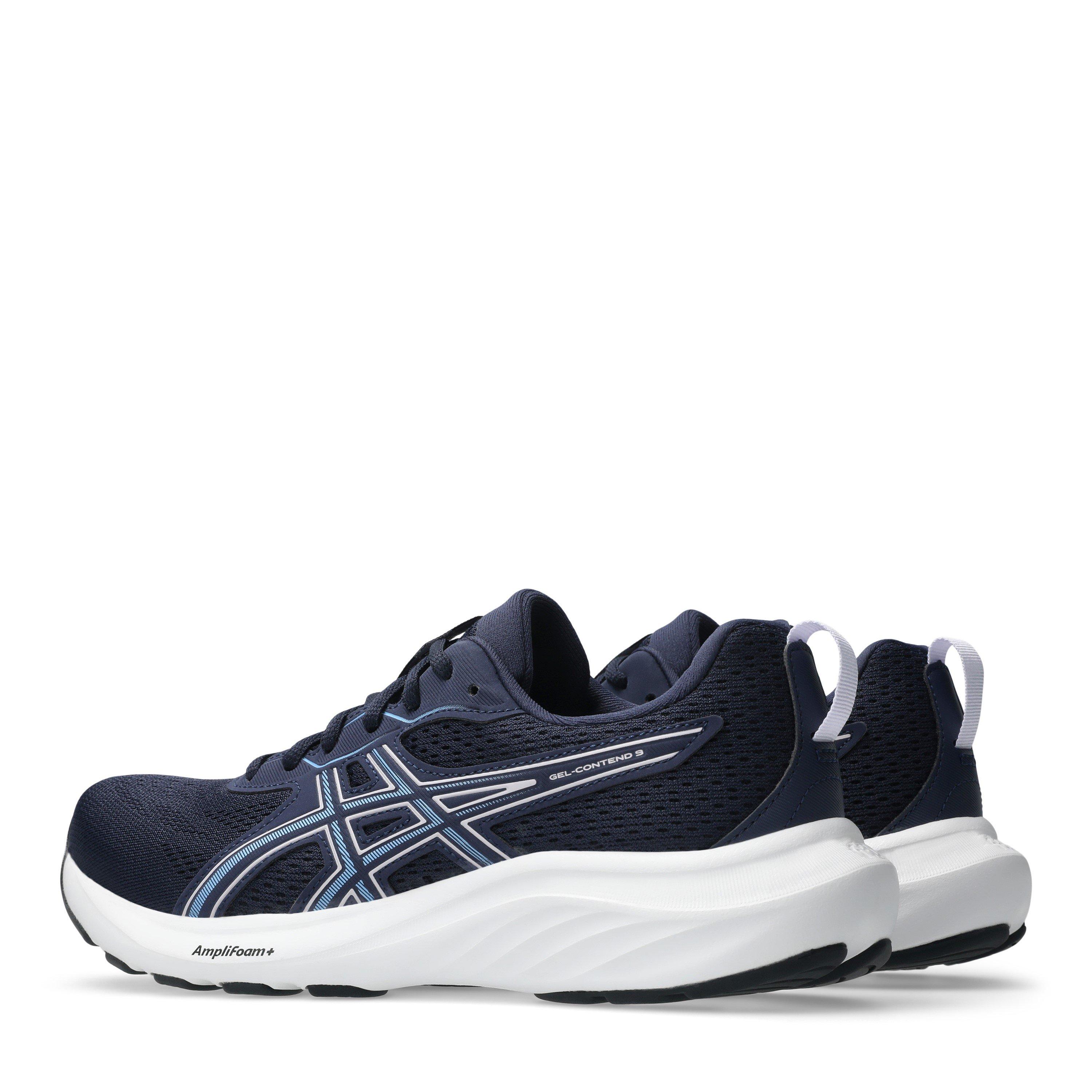 Midnight/Lilac - Asics - Gel-Contend 9 Mens Running Shoes - 5