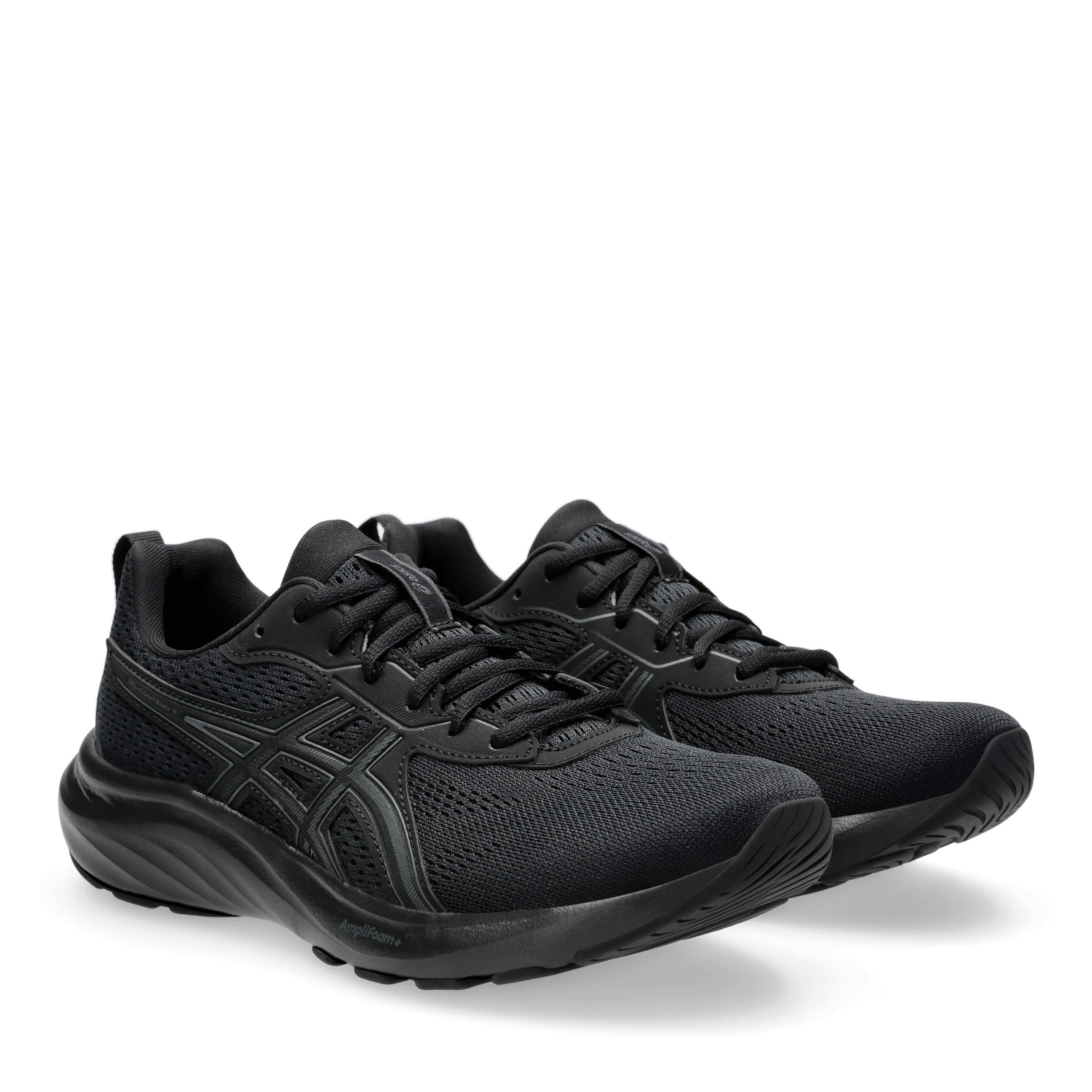 Black/Graphite - Asics - Gel-Contend 9 Womens Running Shoes - 4