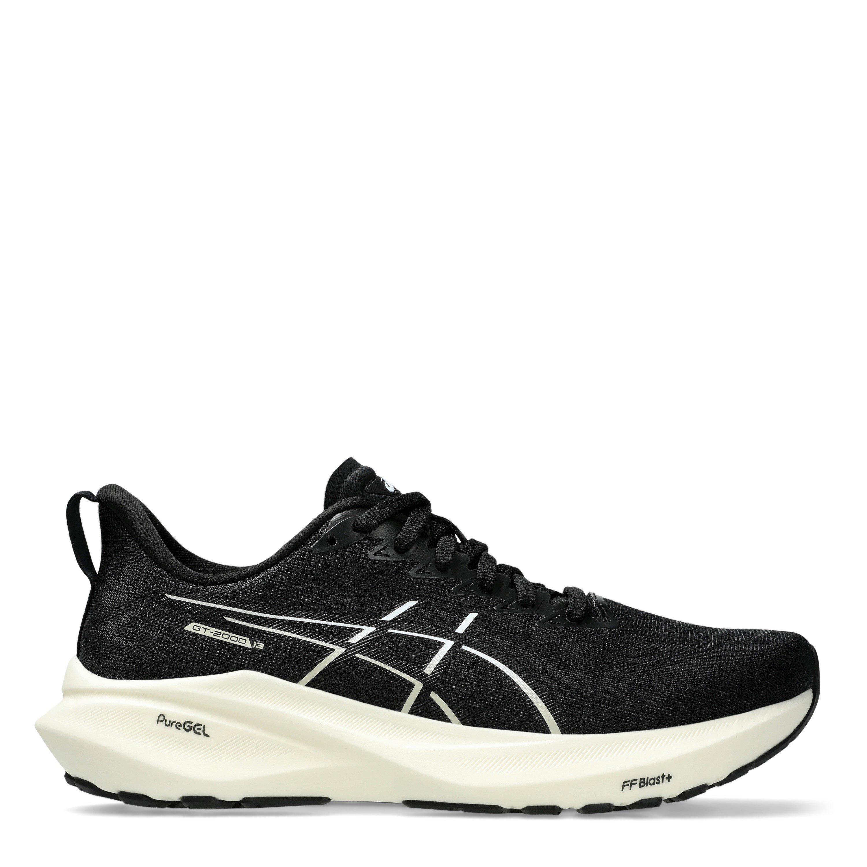 Black/White - Asics - GT-2000 13 Womens Running Shoes - 1
