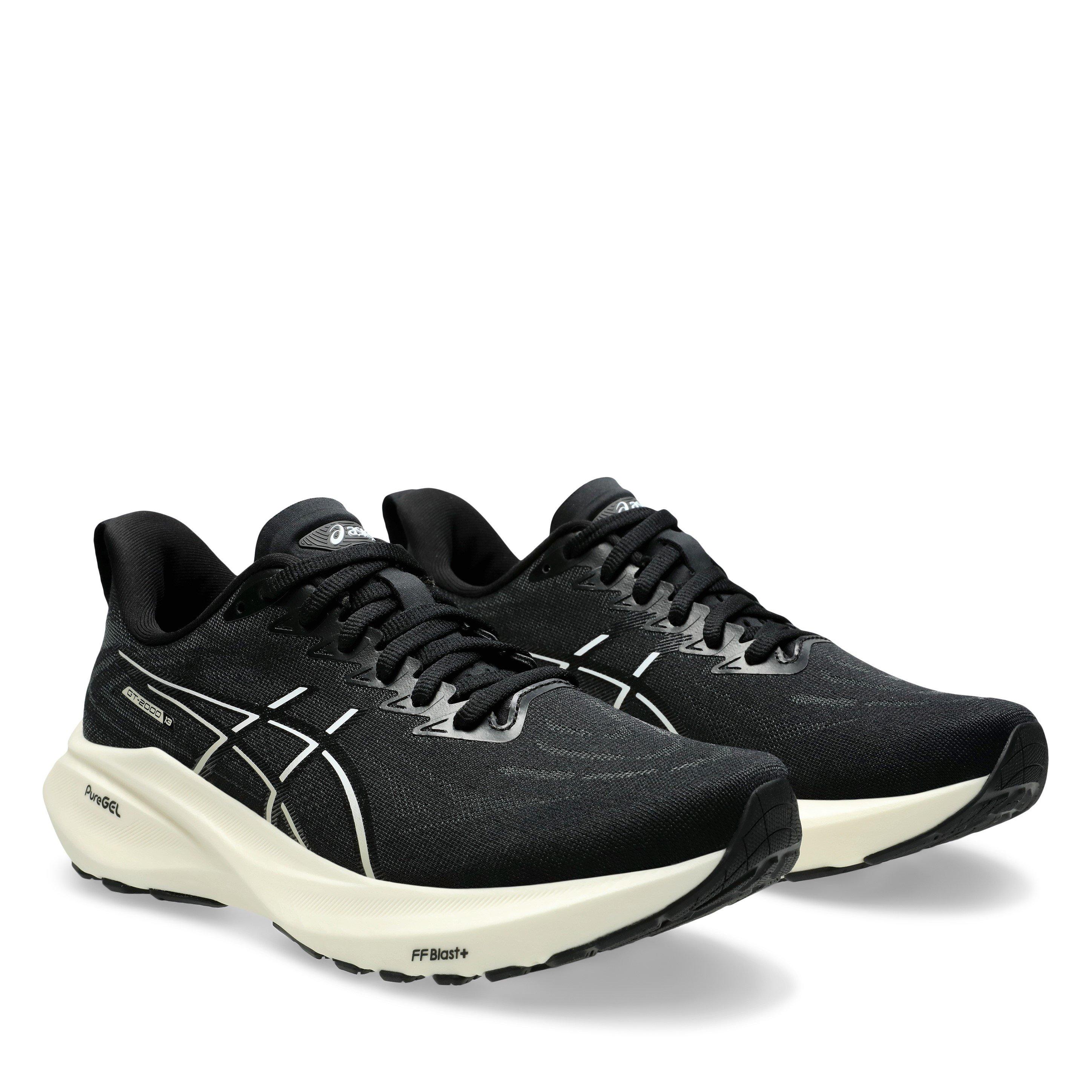 Black/White - Asics - GT-2000 13 Womens Running Shoes - 4